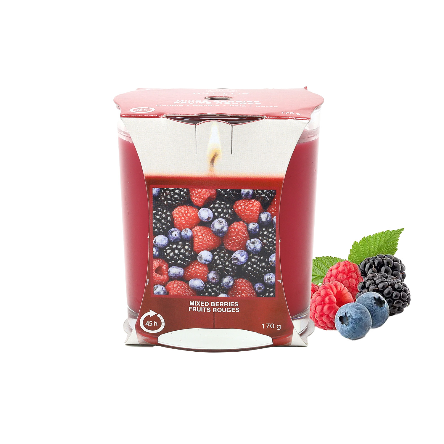 Scented Candle 170g Jar Single Wick 45hrs Burn Time Glass Cup Gift Home Aromatic - Picture 20 of 41