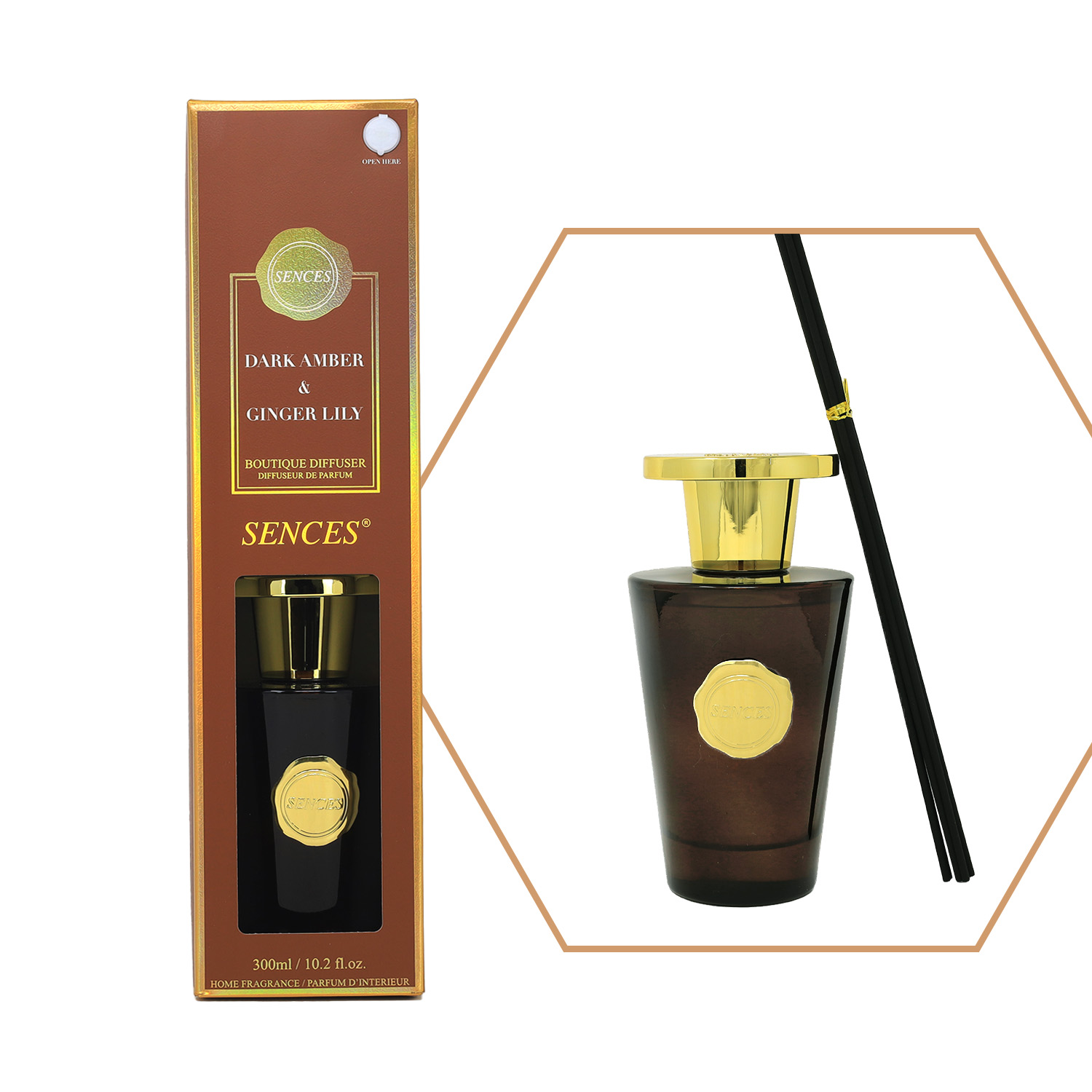 Baltus 300ml Reed Diffuser Set Scented Oils Fragrance Aromatherapy Air Freshener - Picture 30 of 114