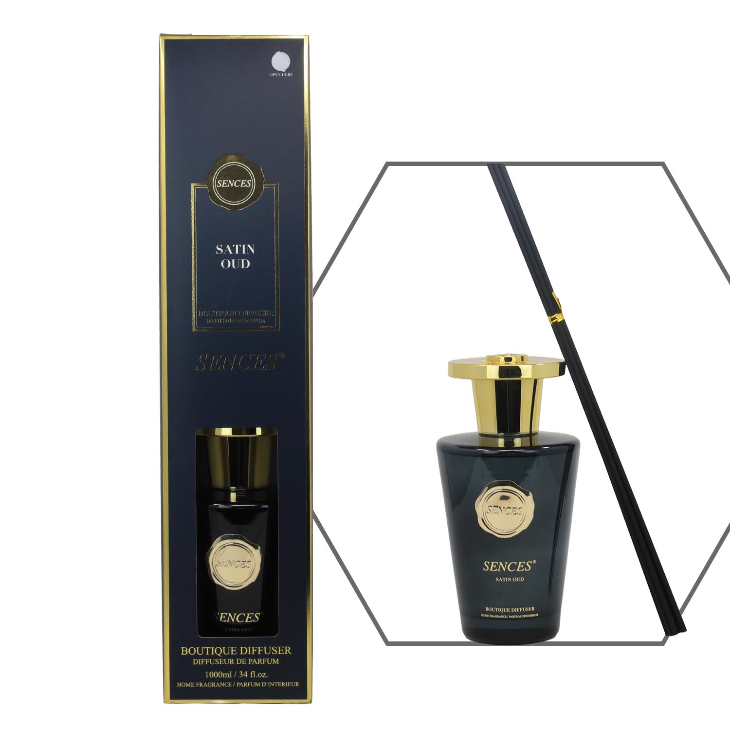 Diffuseur de roseaux boutique 1000 ml parfum de mèche parfumée aromathérapie parfum huile - Photo 75/97