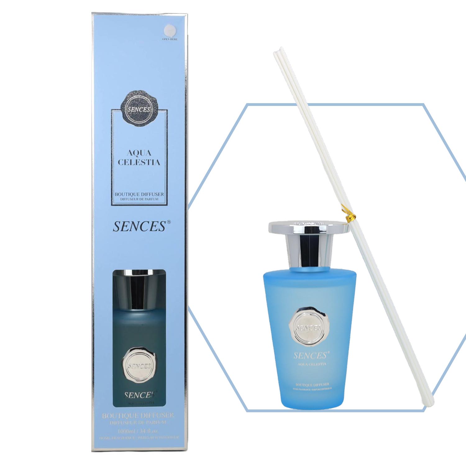 Diffuseur de roseaux boutique 1000 ml parfum de mèche parfumée aromathérapie parfum huile - Photo 8/97