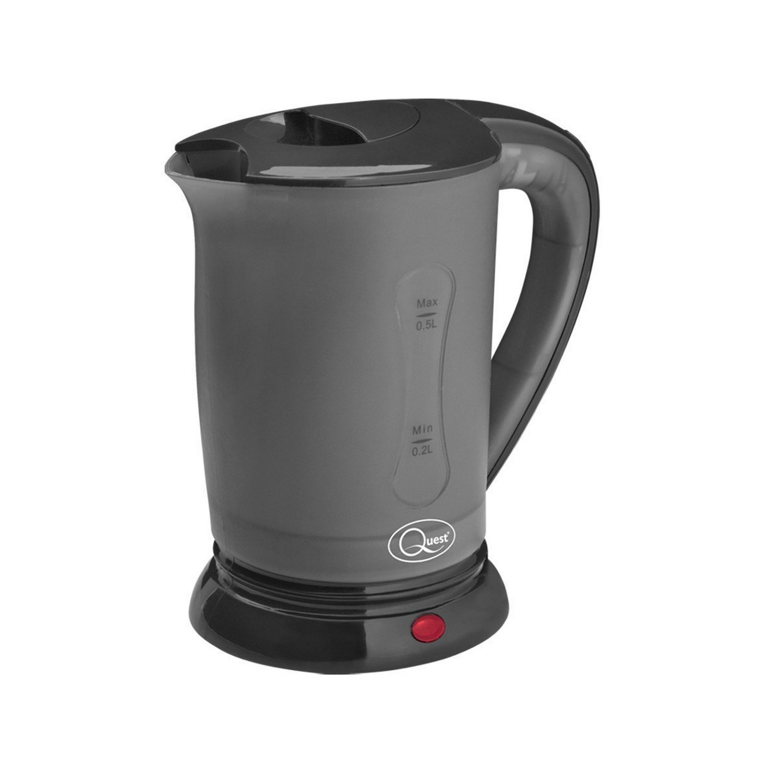 Quest 0.5 Litre Dual Voltage Electric Travel Jug Kettle 600W Auto Cut Off Black eBay
