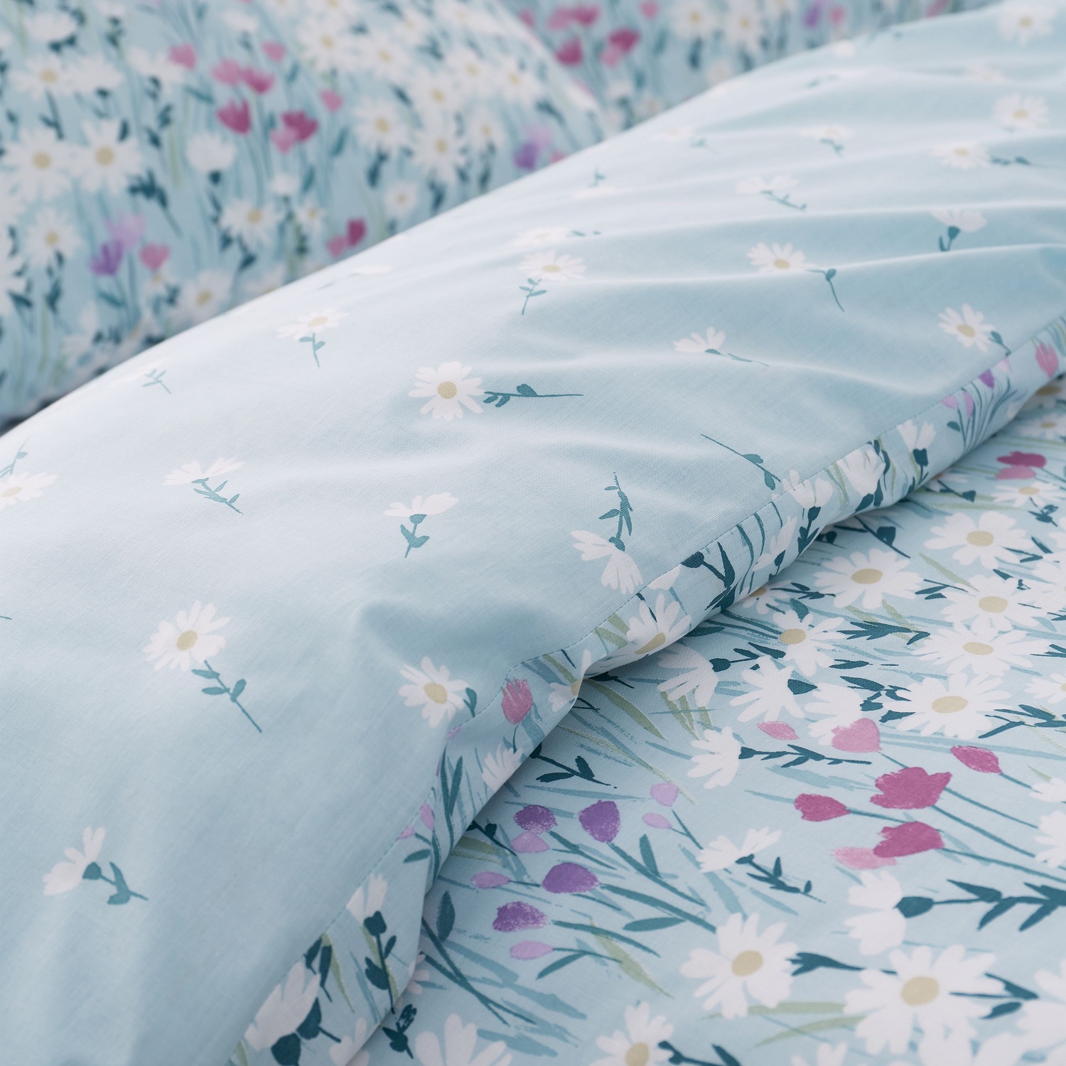 Catherine Lansfield Duvet Cover Luxury Printed Poly Cotton Quilt Bedding Bed Set - Picture 18 of 79