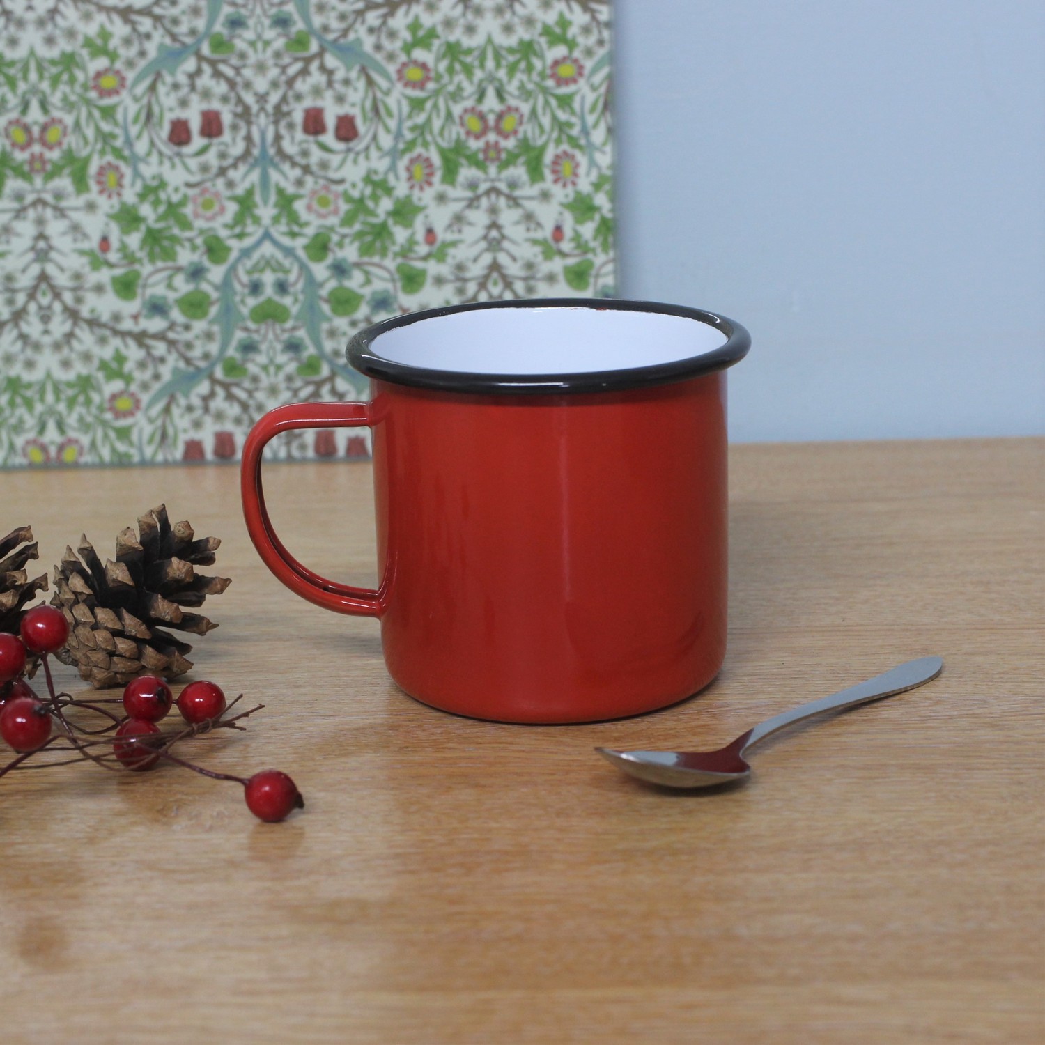 Matching Tea Pots & Mug Tea Serving Teapot Enamel Tin Coffee Cups Drinking Mugs - Picture 20 of 22