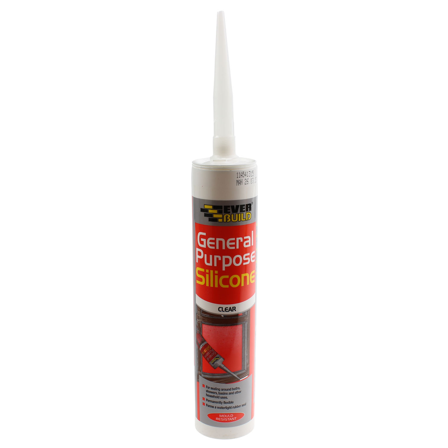 Everbuild General Purpose Silicone Sealant Kitchen Sink Bathroom C3 DIY