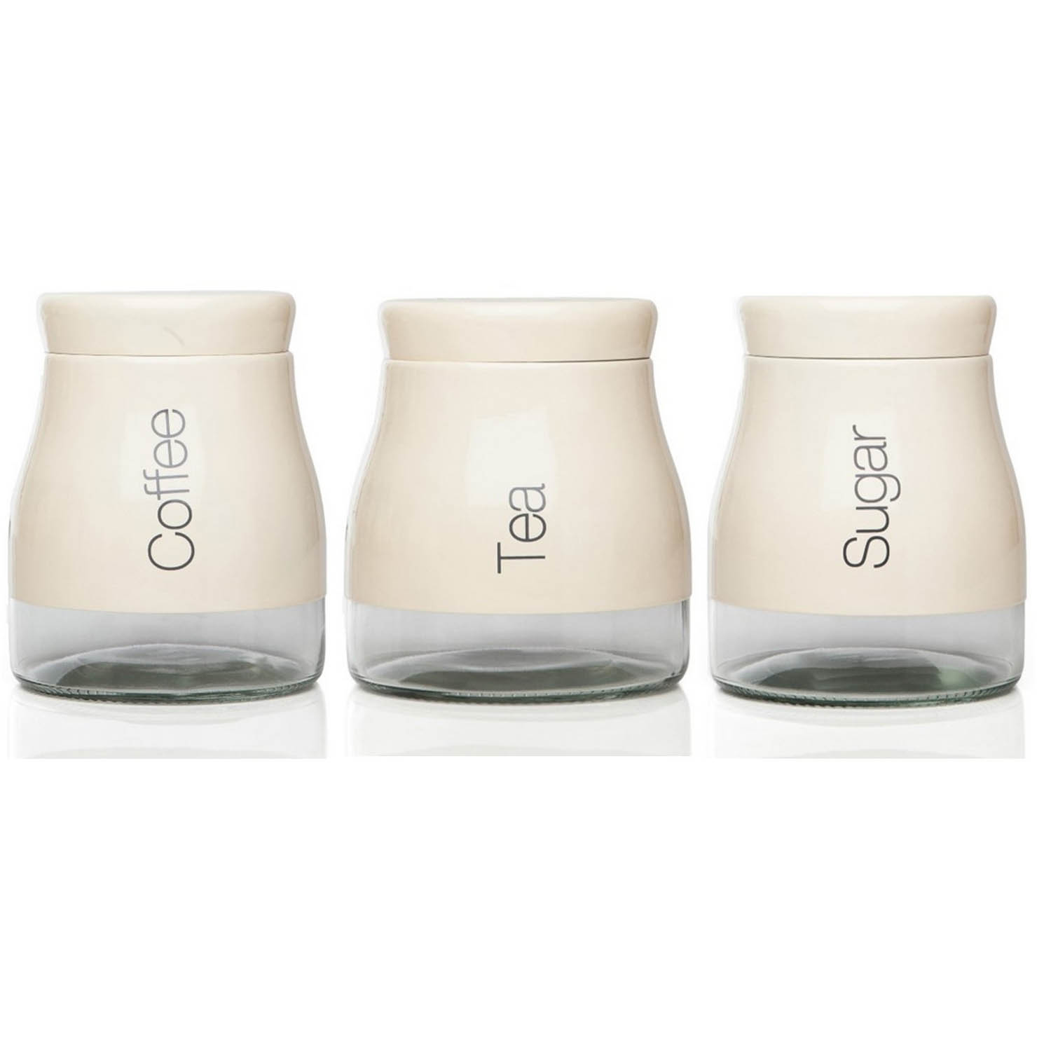 the range tea coffee sugar jars
