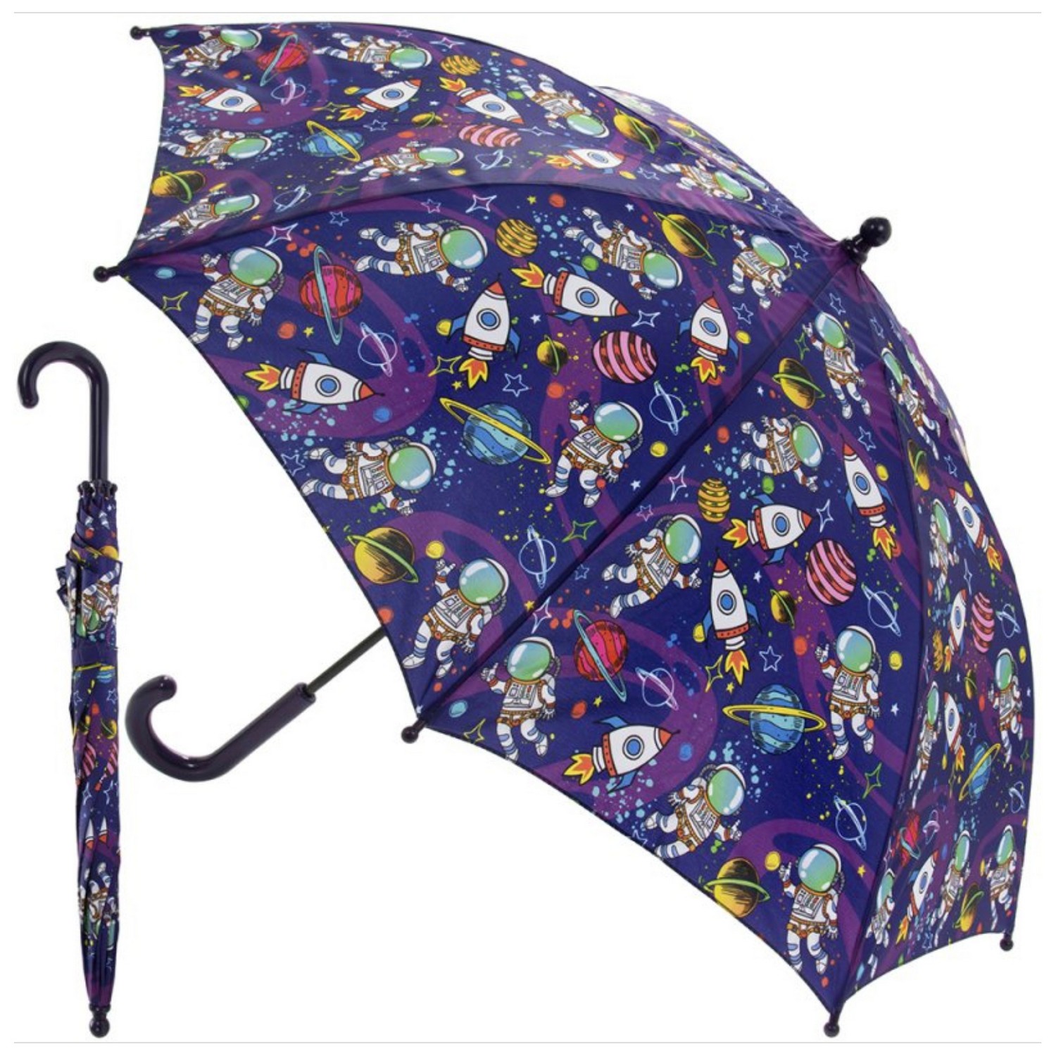 Boys Girls Umbrellas Kids Children Outdoor Sun Rain Showers Protection Umbrella - Picture 8 of 10