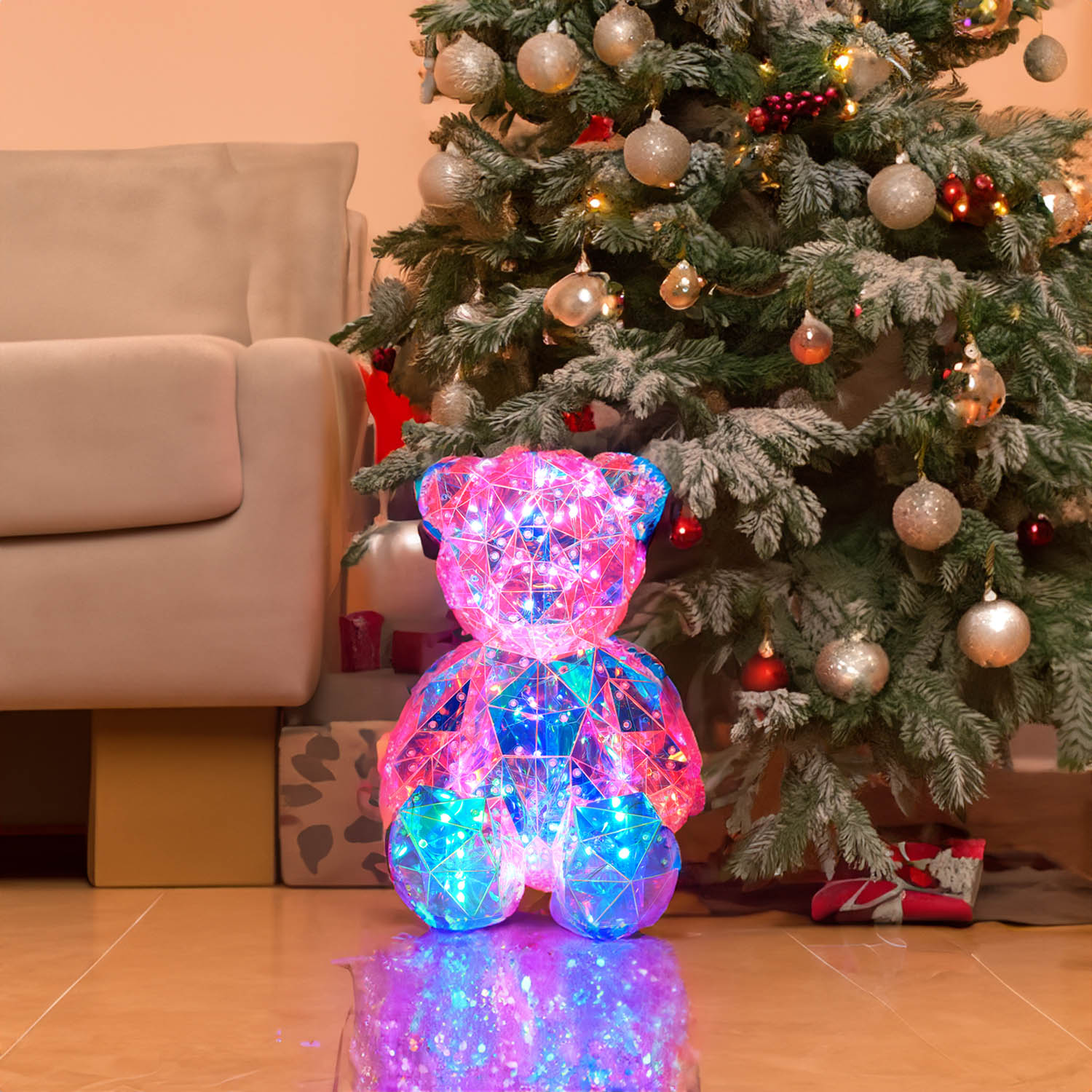 Starlightz Interactive LED Light Holographic Night Light RGB Lamp With USB & App - Picture 24 of 31