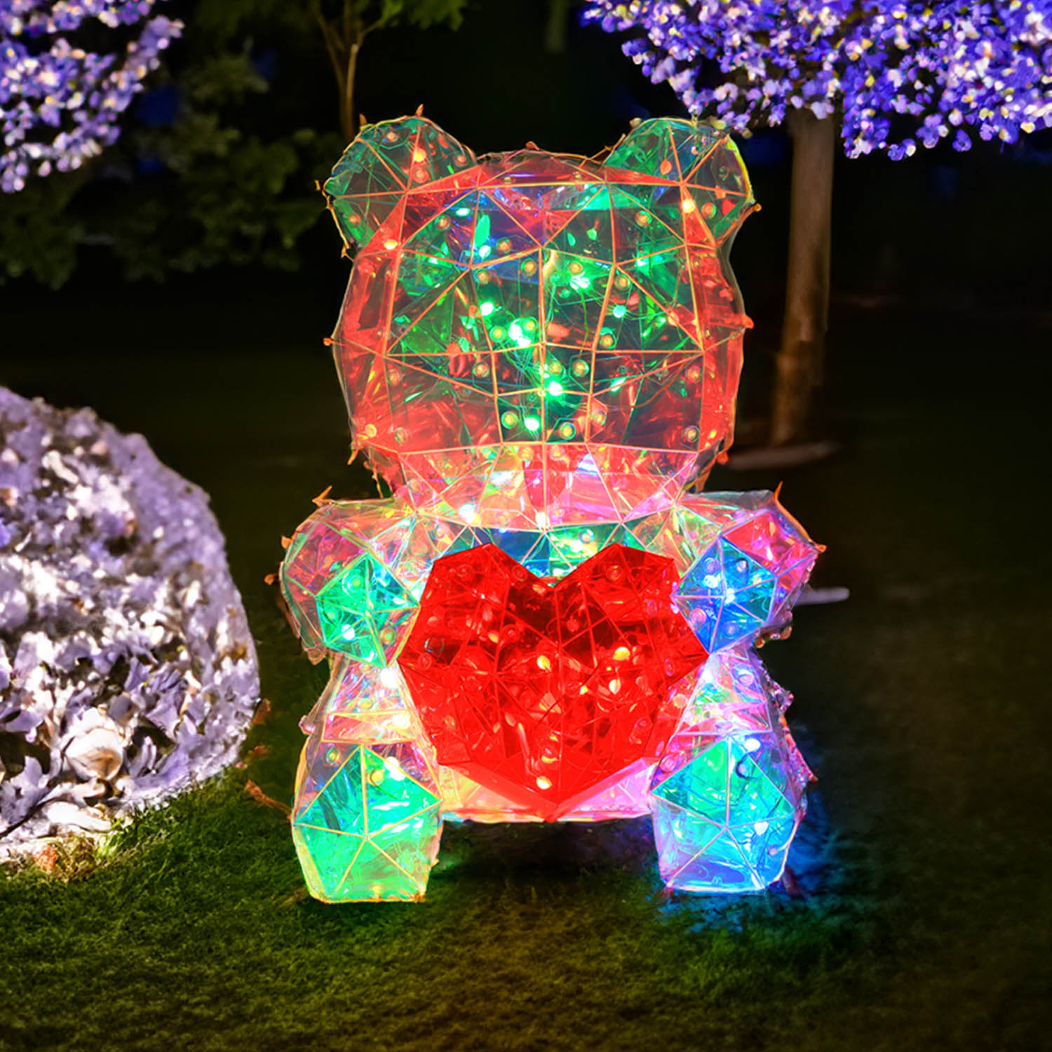 Starlightz Interactive LED Light Holographic Night Light RGB Lamp With USB & App - Picture 6 of 31