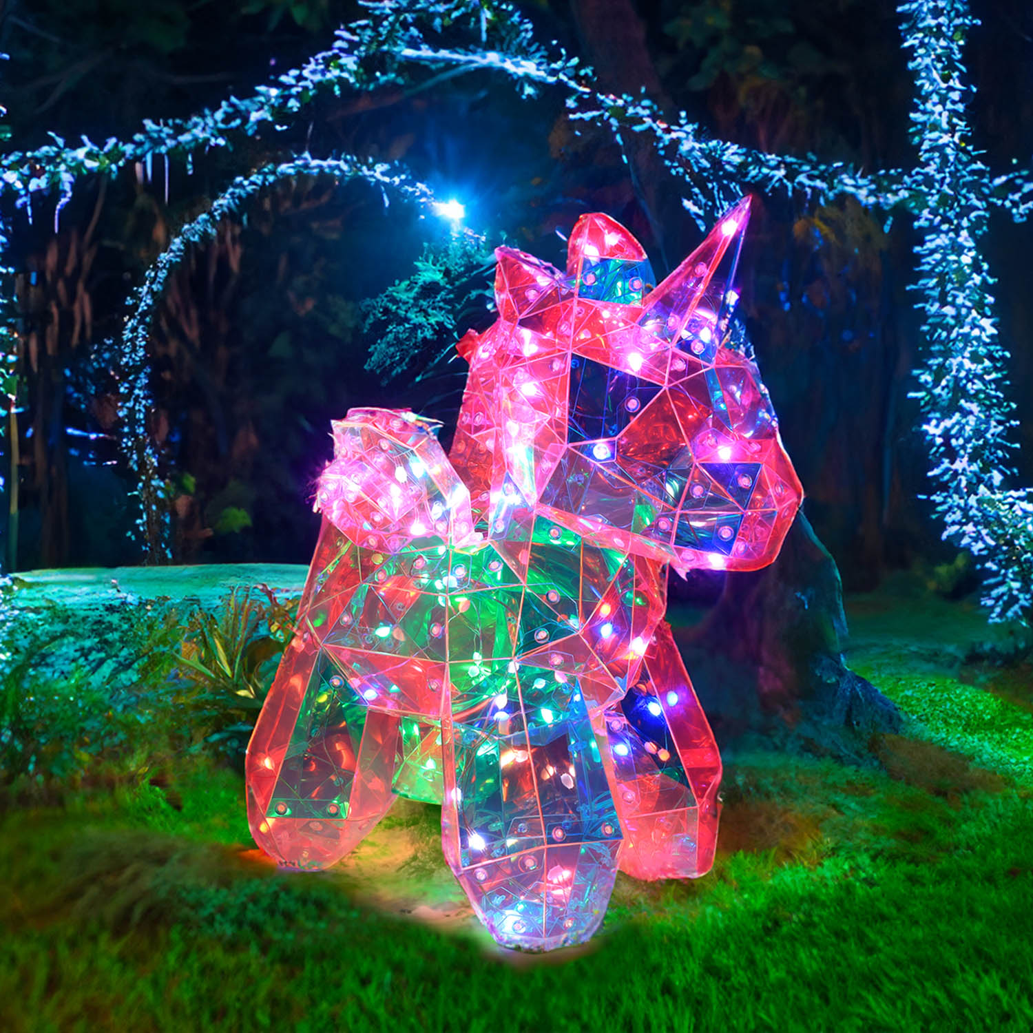 Starlightz Interactive LED Light Holographic Night Light RGB Lamp With USB & App - Picture 29 of 31
