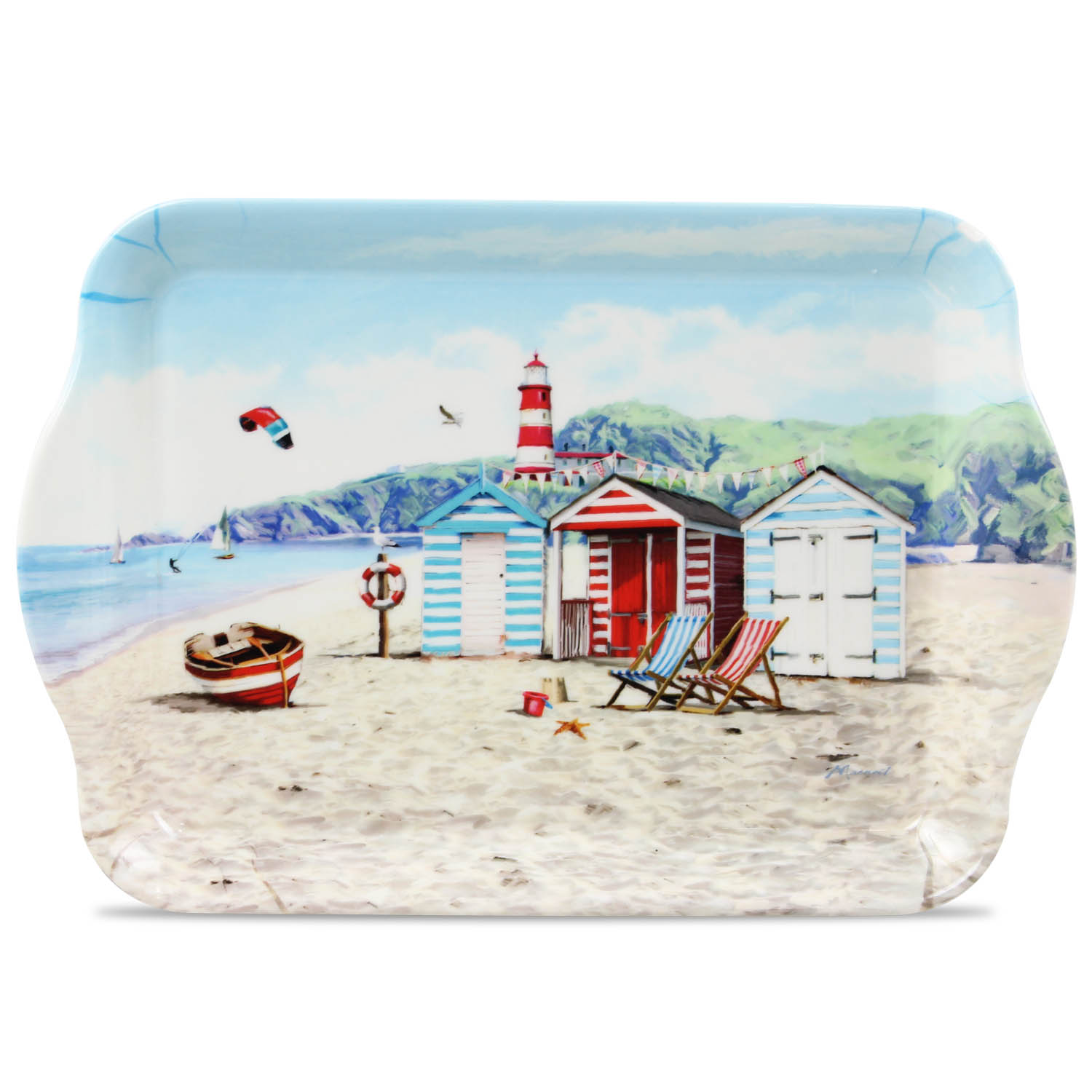 Farmyard Country Side Life Large Scatter Tray Serving Party Snack Food Melamine