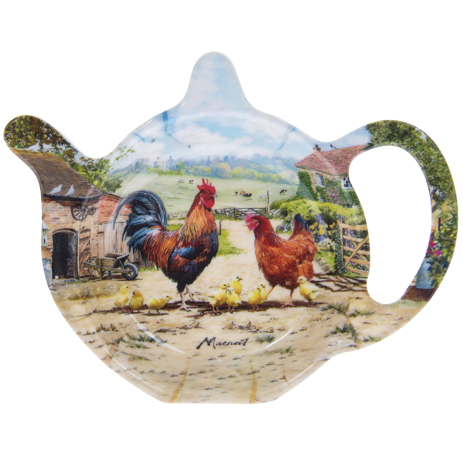Cockerel Hen Canister Tray Dish Teabag Bag Placemat Coaster Cups Mugs Bread Bin - Picture 24 of 24