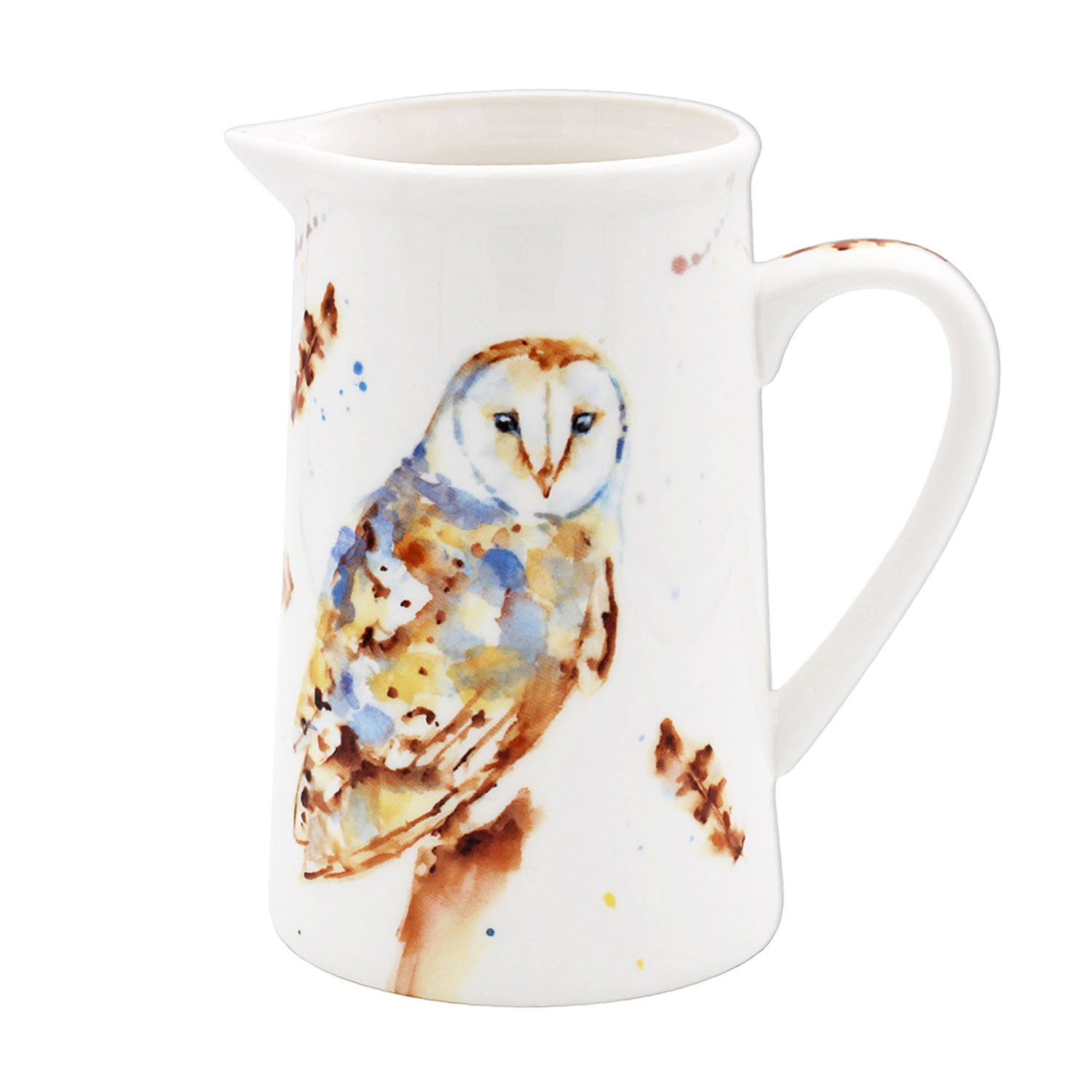 500ml Water Juice Jug Pitcher Drinks Carafe Fine China Decorative Flower Vase - 第 30/64 張圖片