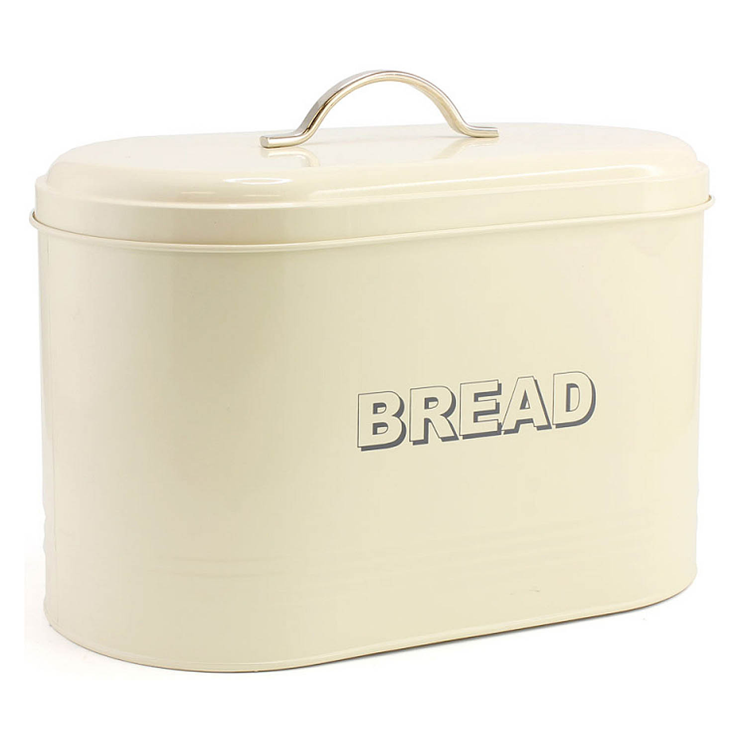 metal bread bin with lid