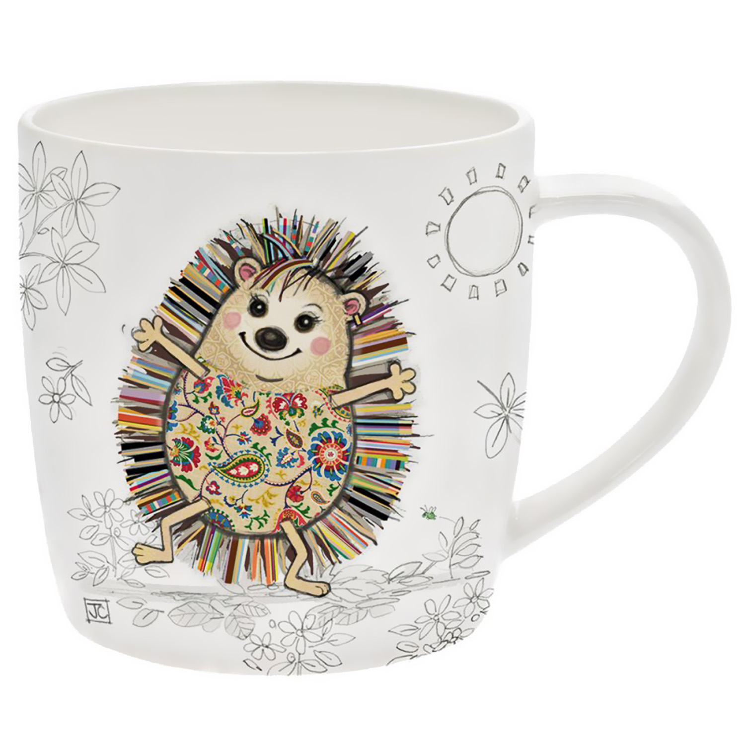 Ceramic Mug Bug Art Animals Collection Novelty Holiday Gift Ideas Coffee Cups - Picture 10 of 23