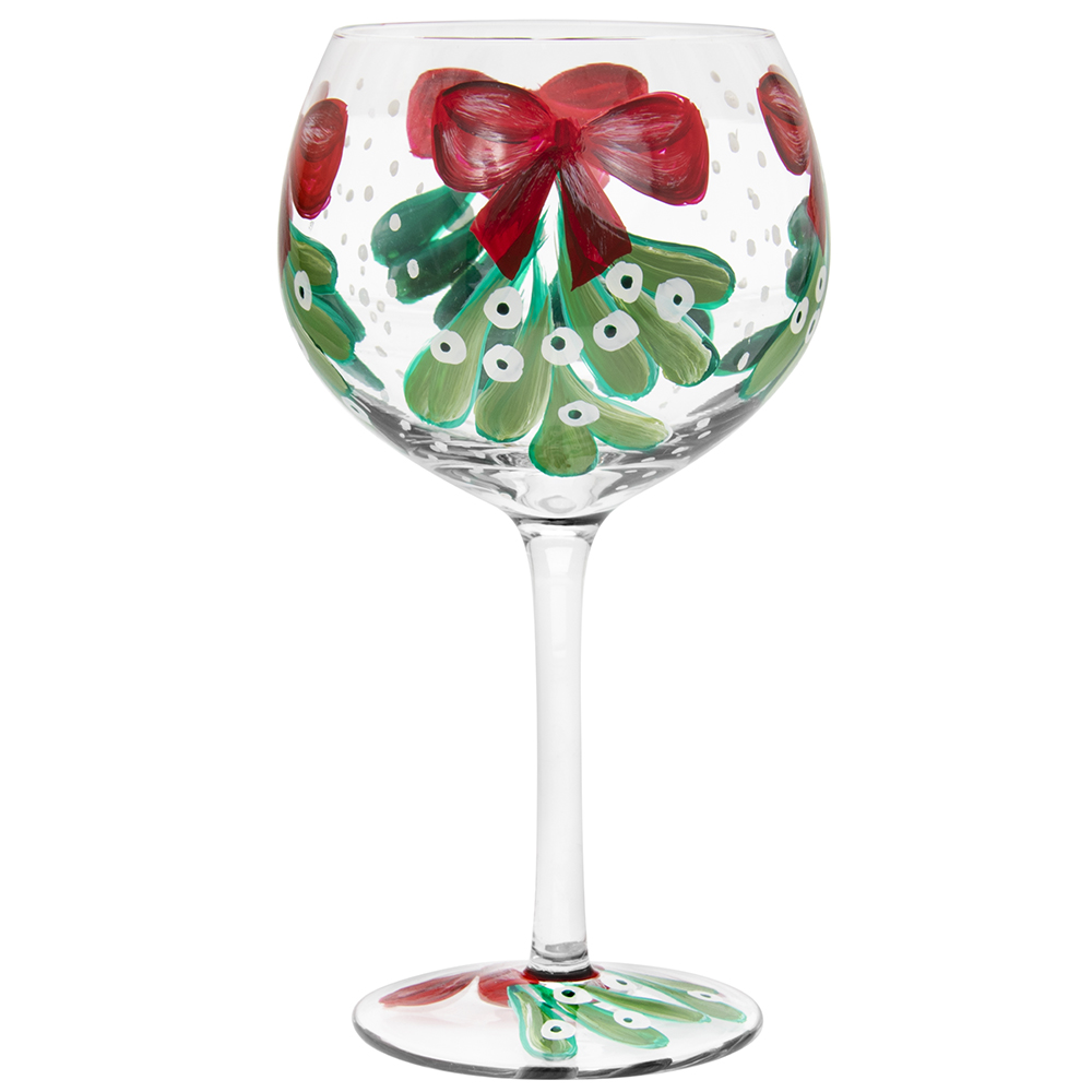 Lynsey Johnstone Hand Painted Copa Gin & Tonic Glasses Cocktail Balloon Glass - Picture 31 of 46