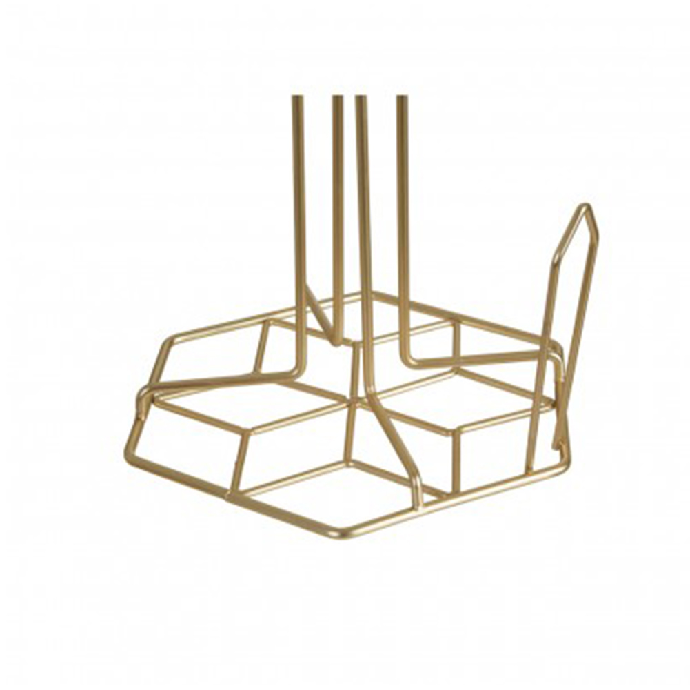 Metal Wire Kitchen Roll Holder Tissue Toilet Paper Towel Rack Storage ...