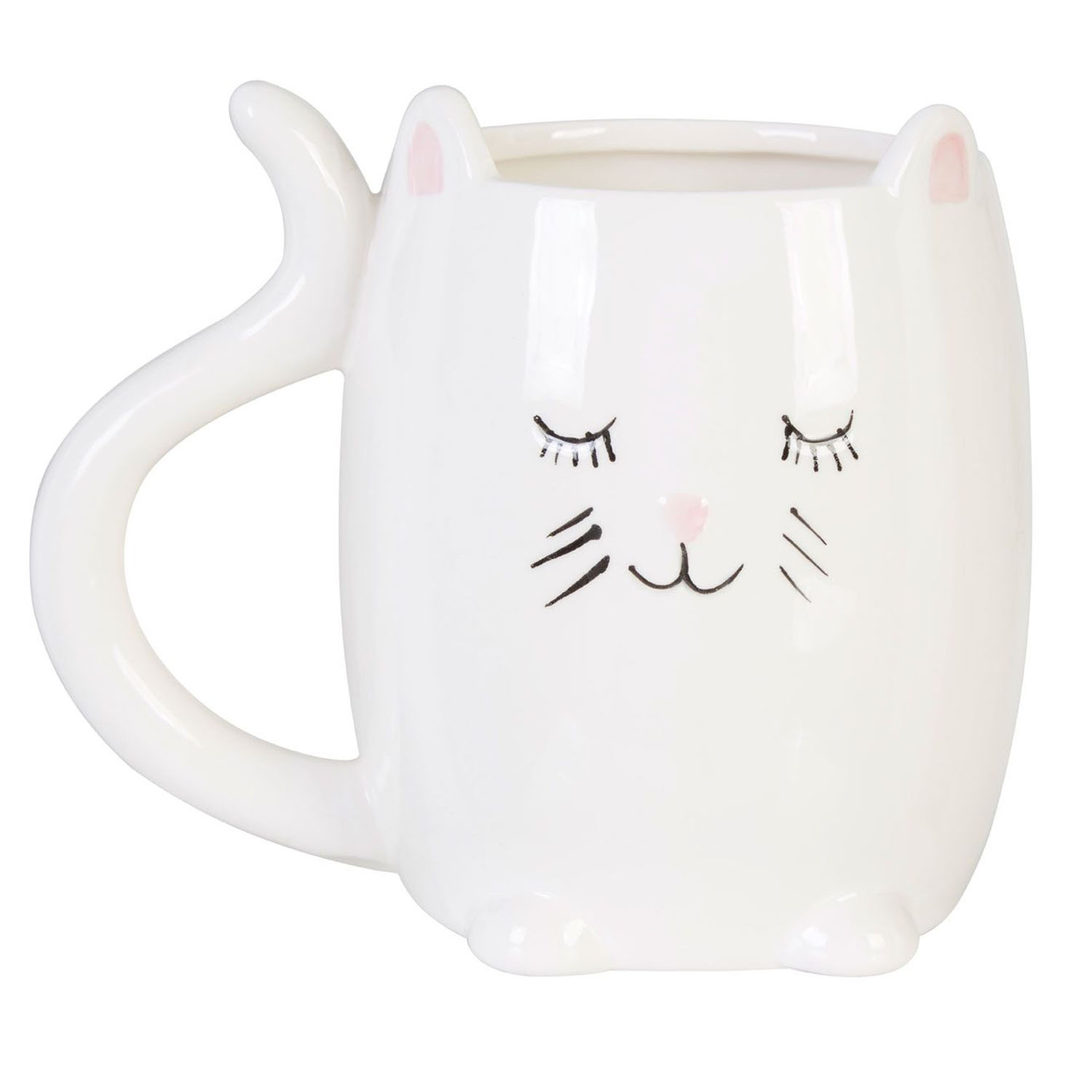 Animal Bear Cat Shaped Tea Coffee Mugs Chic Dolomite Hot Drinks Mug Cup for Kids - Picture 16 of 35