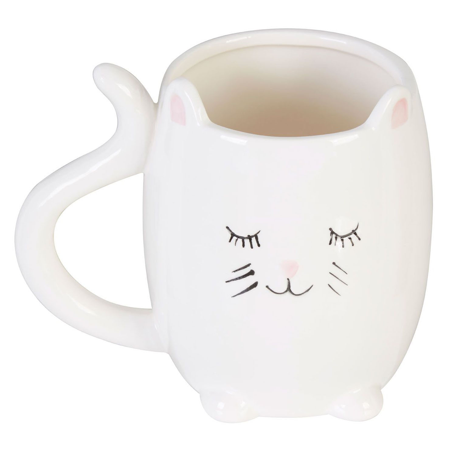 Animal Bear Cat Shaped Tea Coffee Mugs Chic Dolomite Hot Drinks Mug Cup for Kids - Picture 17 of 35