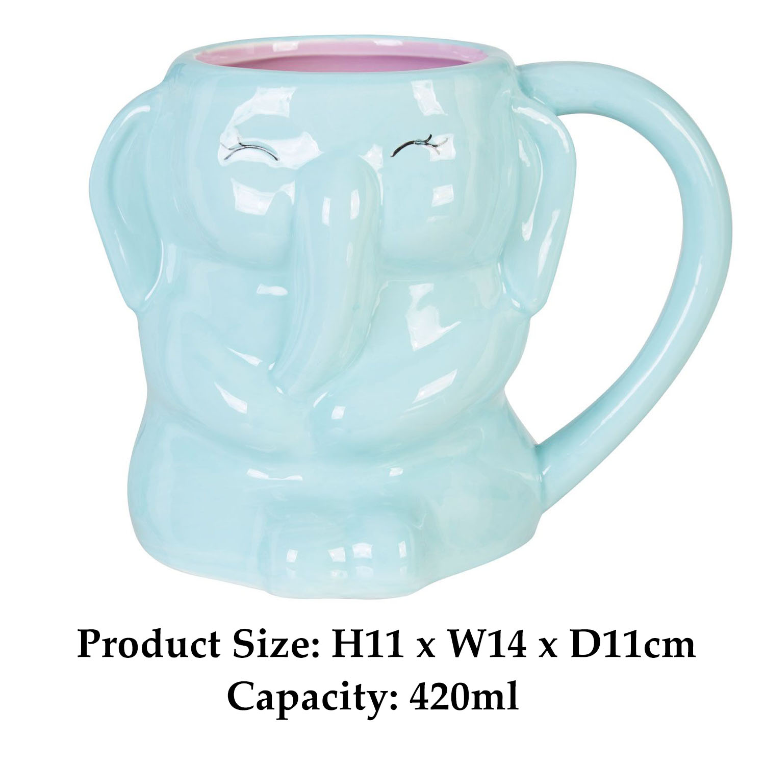 Animal Bear Cat Shaped Tea Coffee Mugs Chic Dolomite Hot Drinks Mug Cup for Kids - Picture 31 of 35