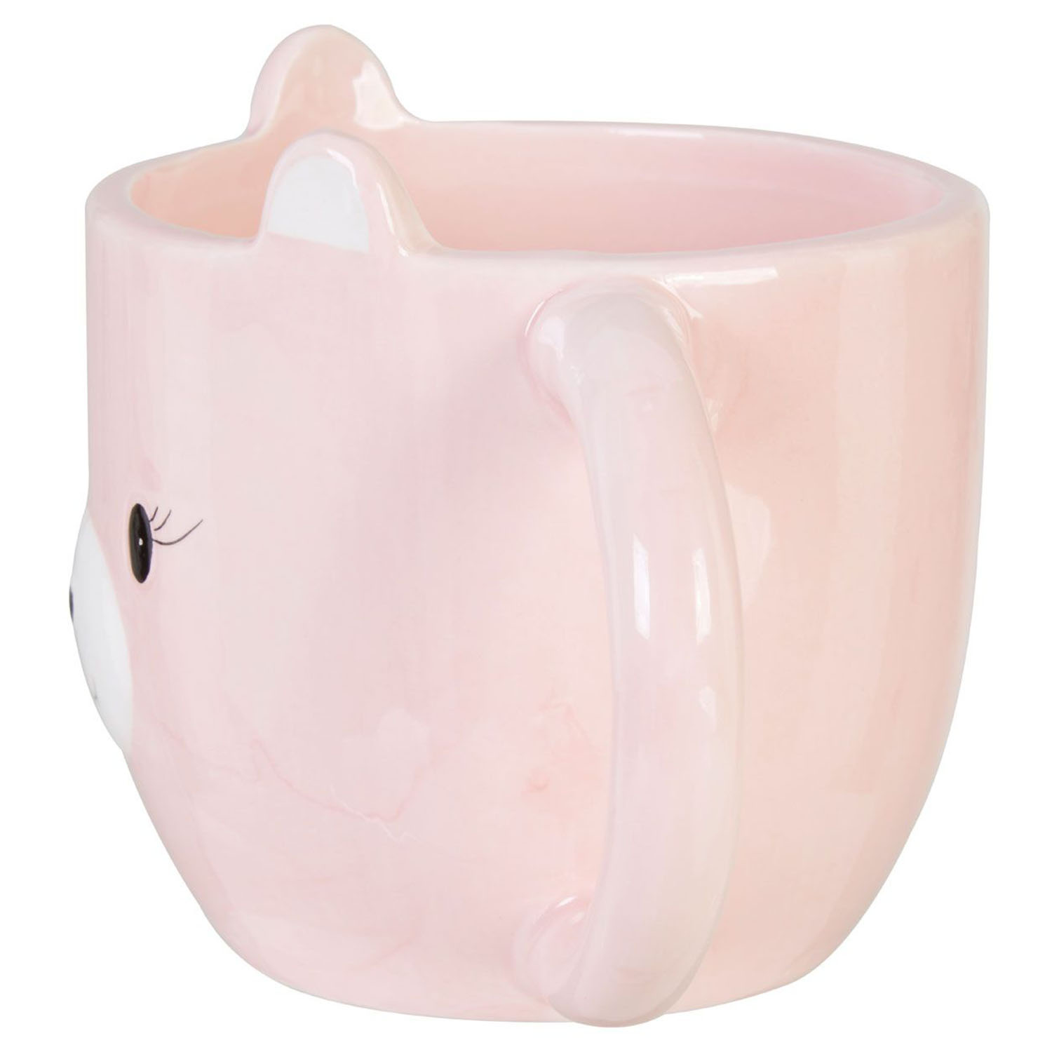 Animal Bear Cat Shaped Tea Coffee Mugs Chic Dolomite Hot Drinks Mug Cup for Kids - Picture 6 of 35