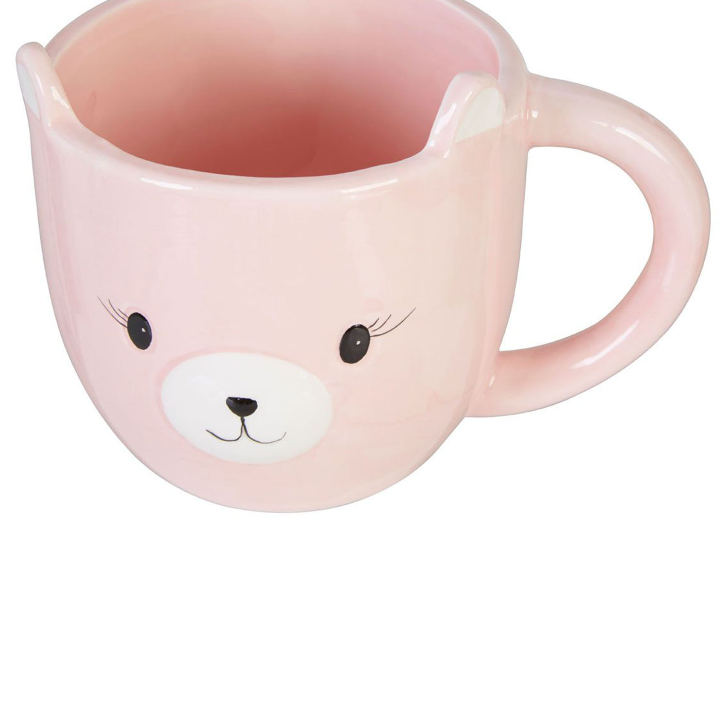 Animal Bear Cat Shaped Tea Coffee Mugs Chic Dolomite Hot Drinks Mug Cup for Kids - Picture 7 of 35