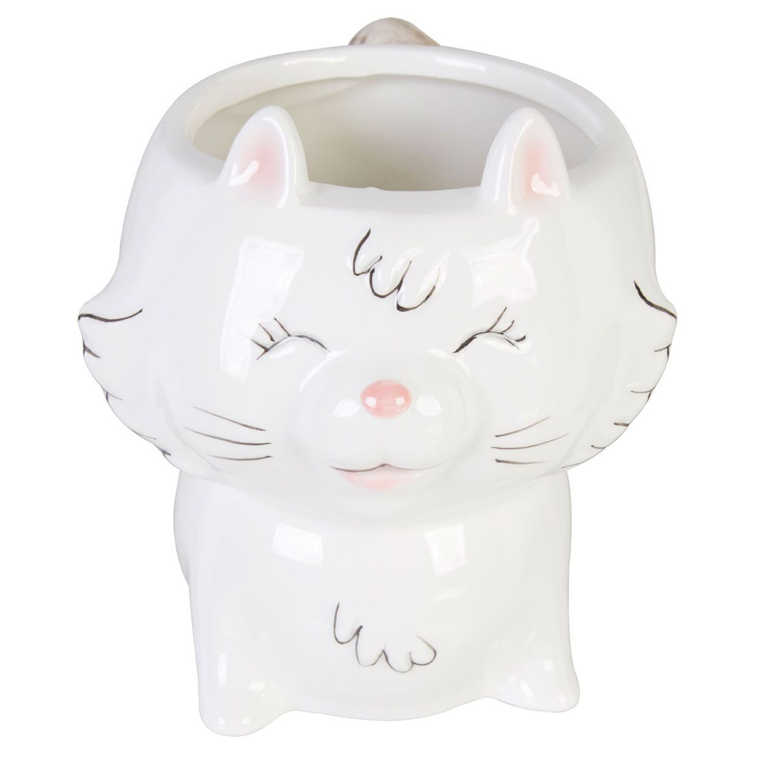 Animal Bear Cat Shaped Tea Coffee Mugs Chic Dolomite Hot Drinks Mug Cup for Kids - Picture 10 of 35