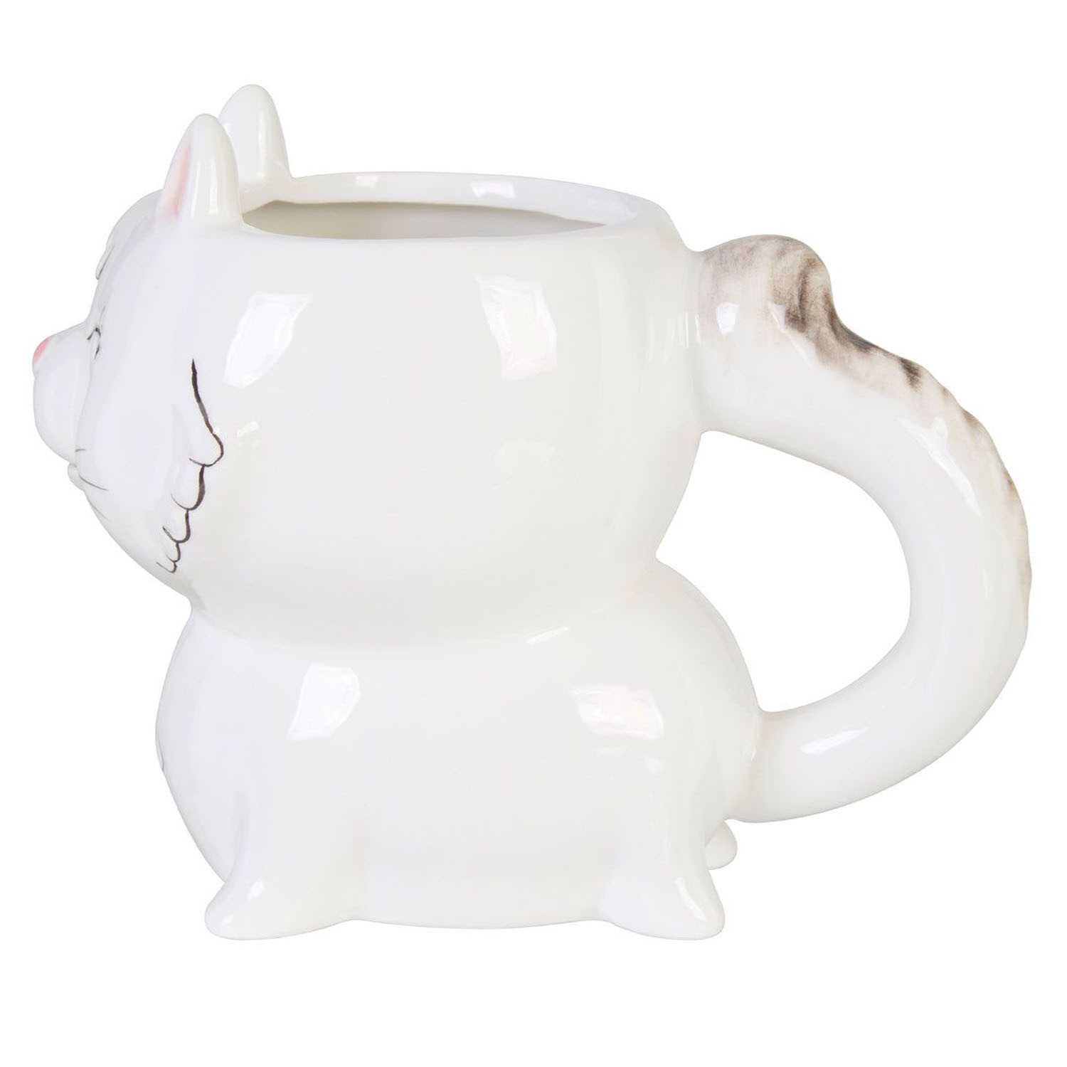 Animal Bear Cat Shaped Tea Coffee Mugs Chic Dolomite Hot Drinks Mug Cup for Kids - Picture 12 of 35
