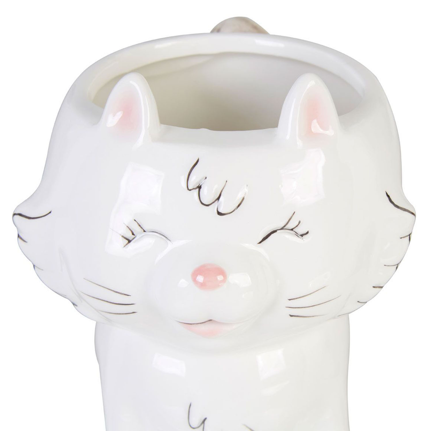 Animal Bear Cat Shaped Tea Coffee Mugs Chic Dolomite Hot Drinks Mug Cup for Kids - Picture 14 of 35