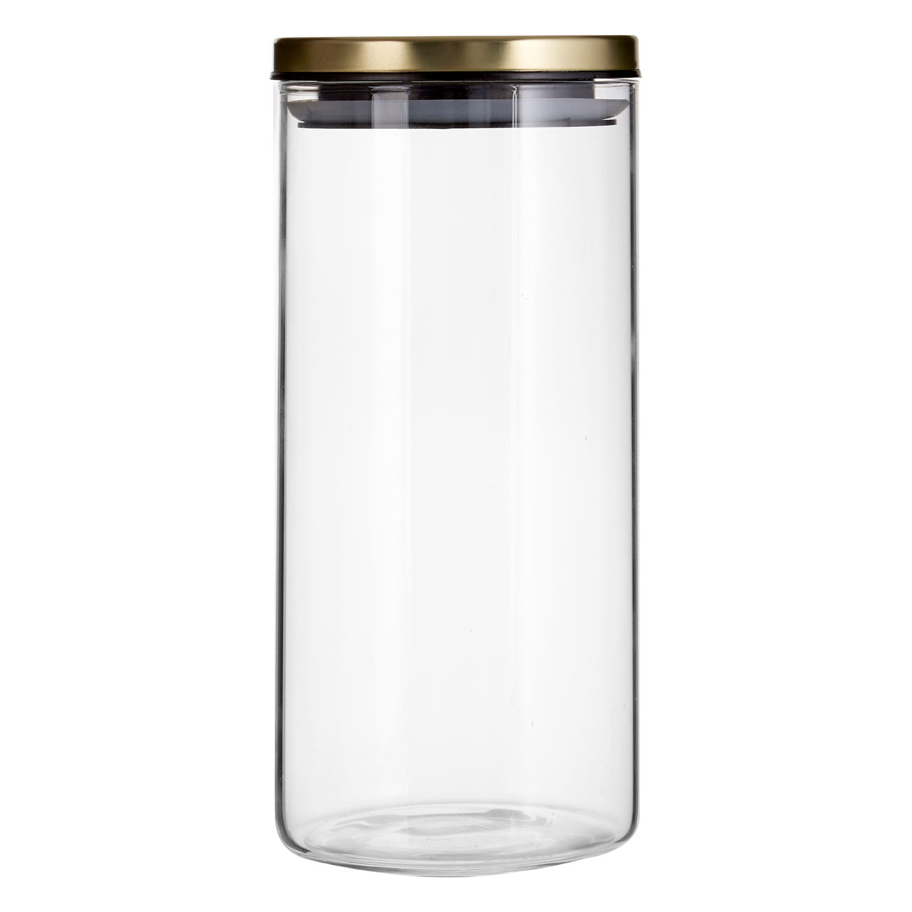 Download Freska Airtight Glass Storage Jar Gold Metal Lid Food ... Yellowimages Mockups