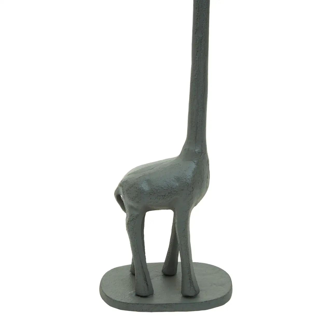 Metal Cast Animal Toilet Roll Holder Free Standing Kitchen Roll Paper Towel Pole - Picture 61 of 67