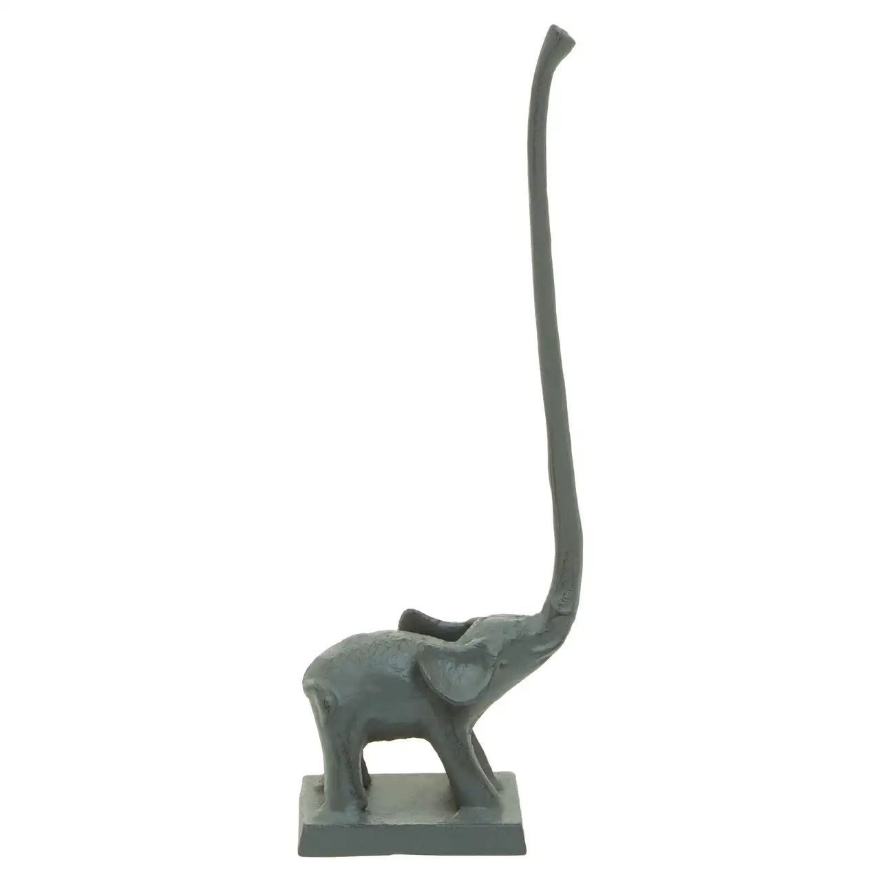 Metal Cast Animal Toilet Roll Holder Free Standing Kitchen Roll Paper Towel Pole - Picture 48 of 67