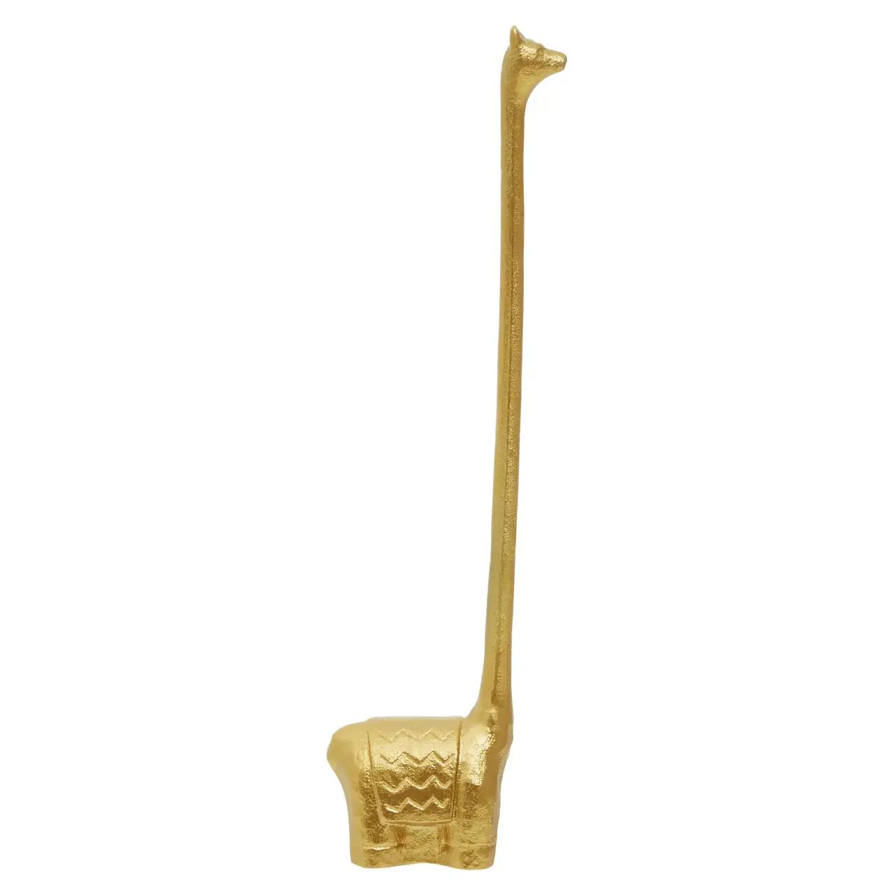 Metal Cast Animal Toilet Roll Holder Free Standing Kitchen Roll Paper Towel Pole - Picture 39 of 67