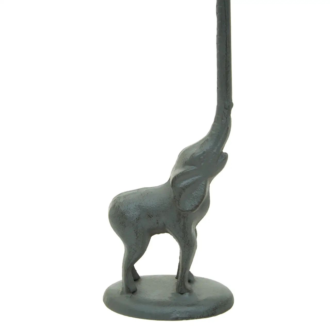 Metal Cast Animal Toilet Roll Holder Free Standing Kitchen Roll Paper Towel Pole - Picture 56 of 67