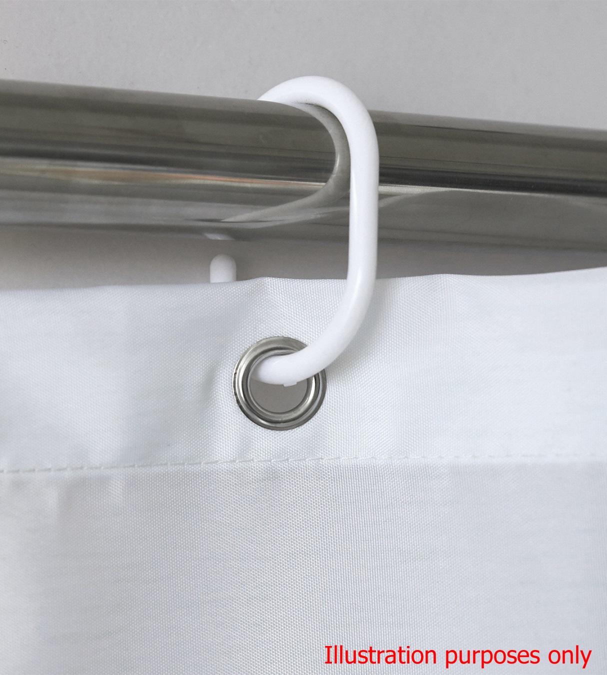 Shower Curtain Modern Waterproof Mould Proof Bathroom Curtains + Hooks 180x180cm - Picture 6 of 10