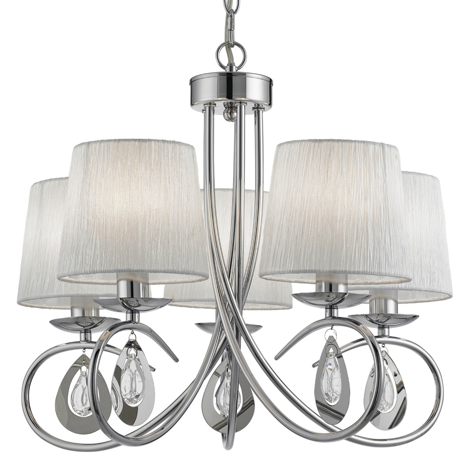 chrome ceiling pendant fitting