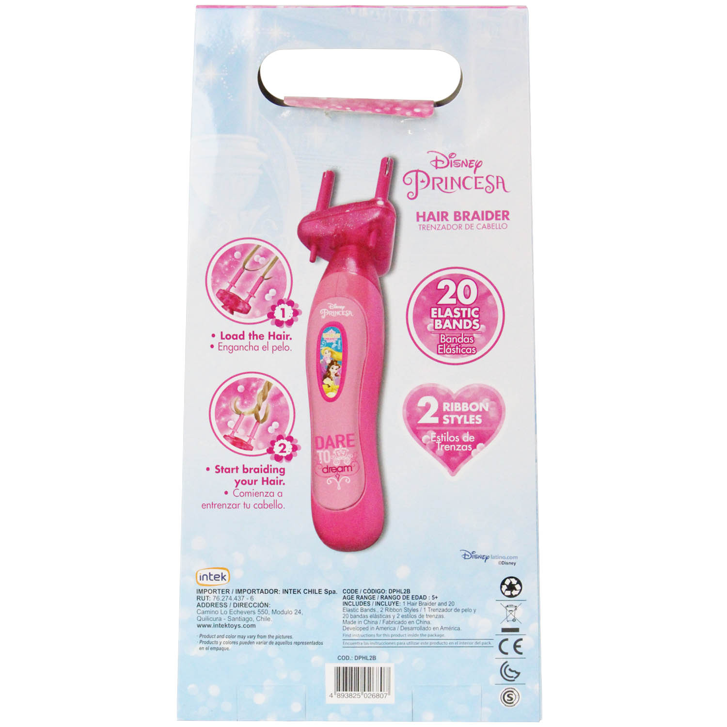 Disney Princess Kids Hair Braider Girls Childrens Braiding Fashion