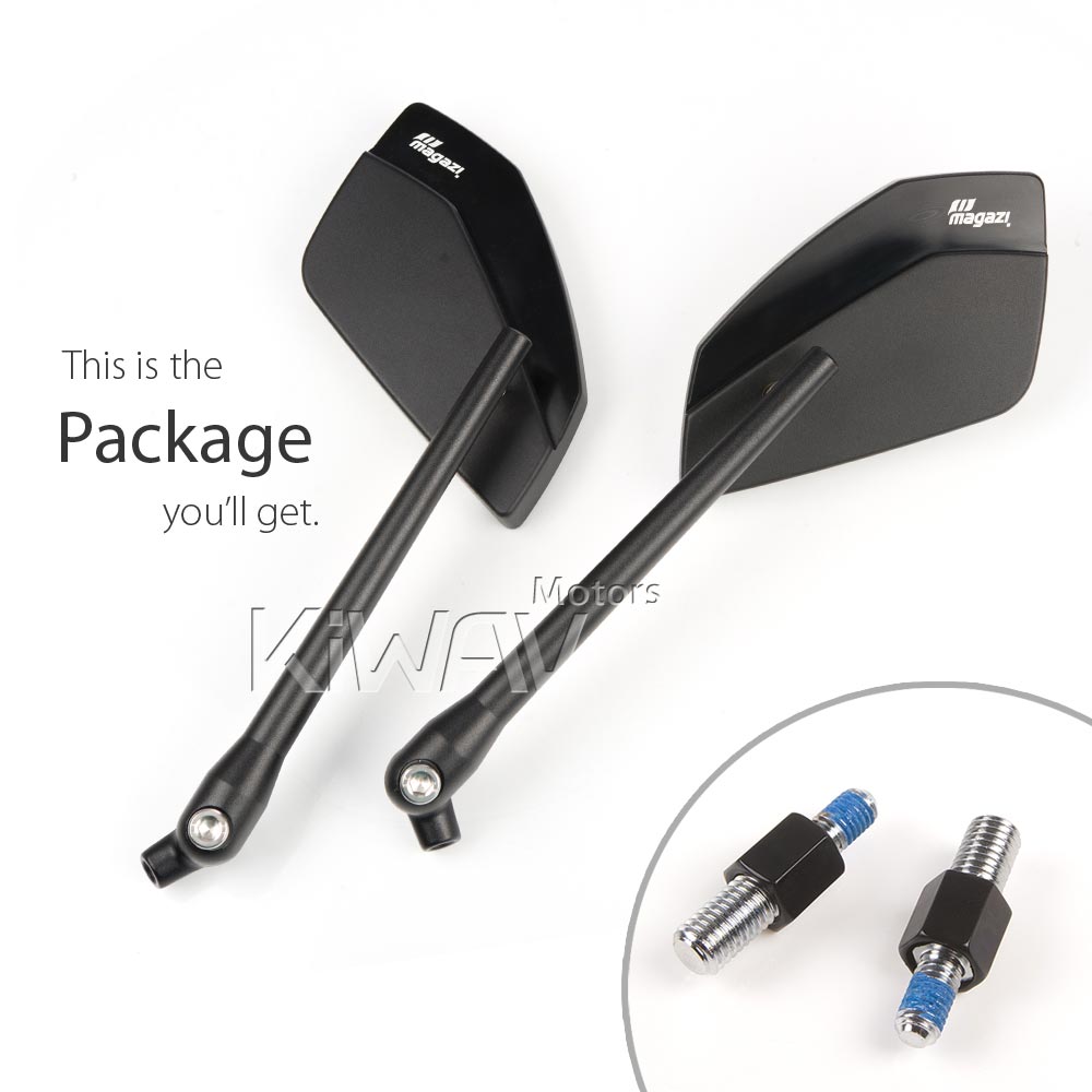 motorcycle mirrors CleaverII for BMW 10mm 1.5 pitch - Picture 12 of 18