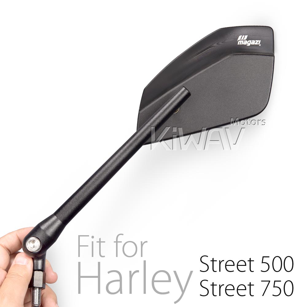 motorcycle mirrors CleaverII for Harley Davidson Street 500/750 - Picture 9 of 17