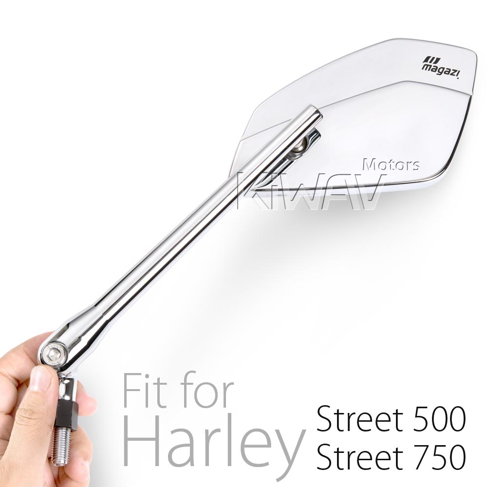 motorcycle mirrors CleaverII for Harley Davidson Street 500/750 - Picture 15 of 17