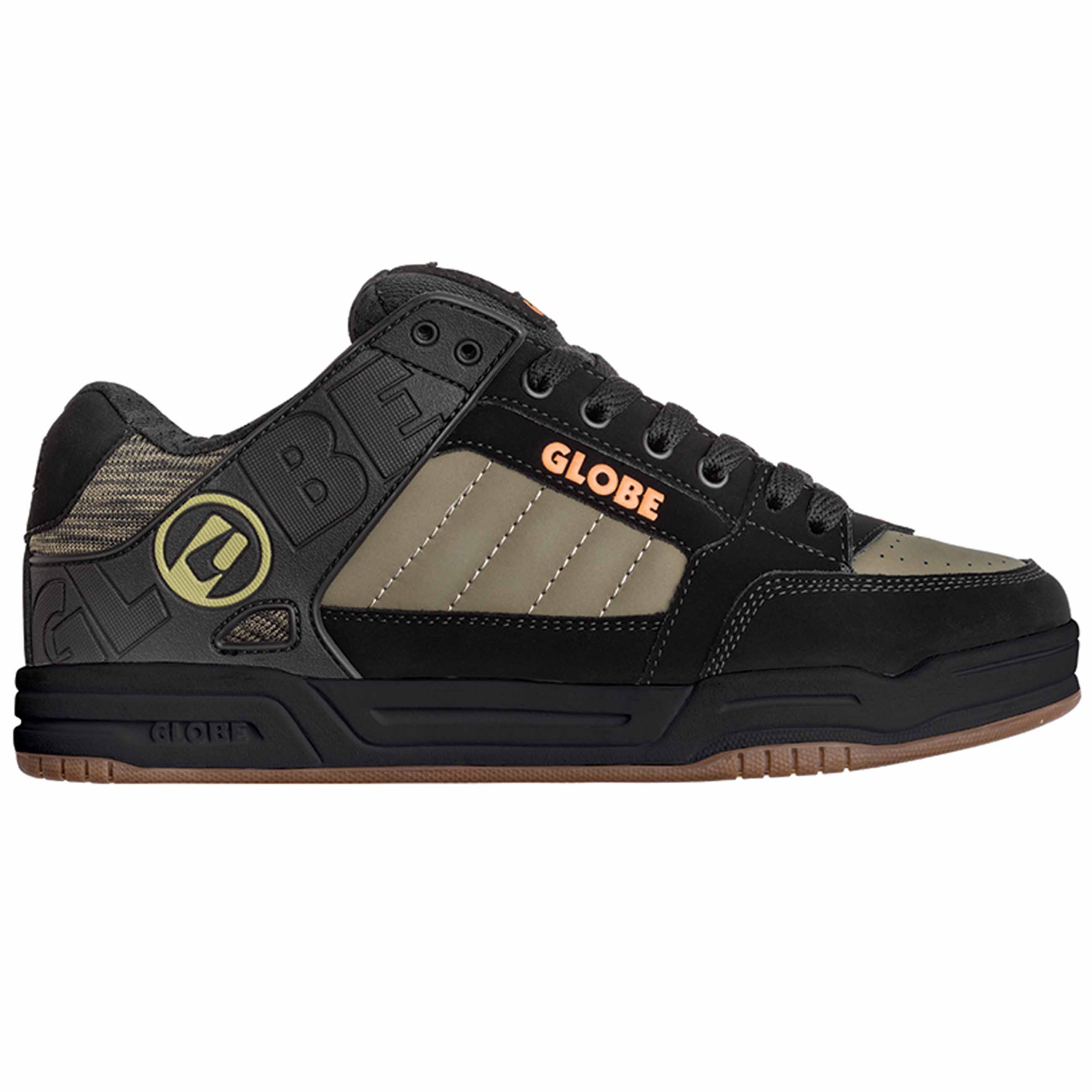 Globe Tilt Zapatos de Skate Tenis Negro Negro Camo