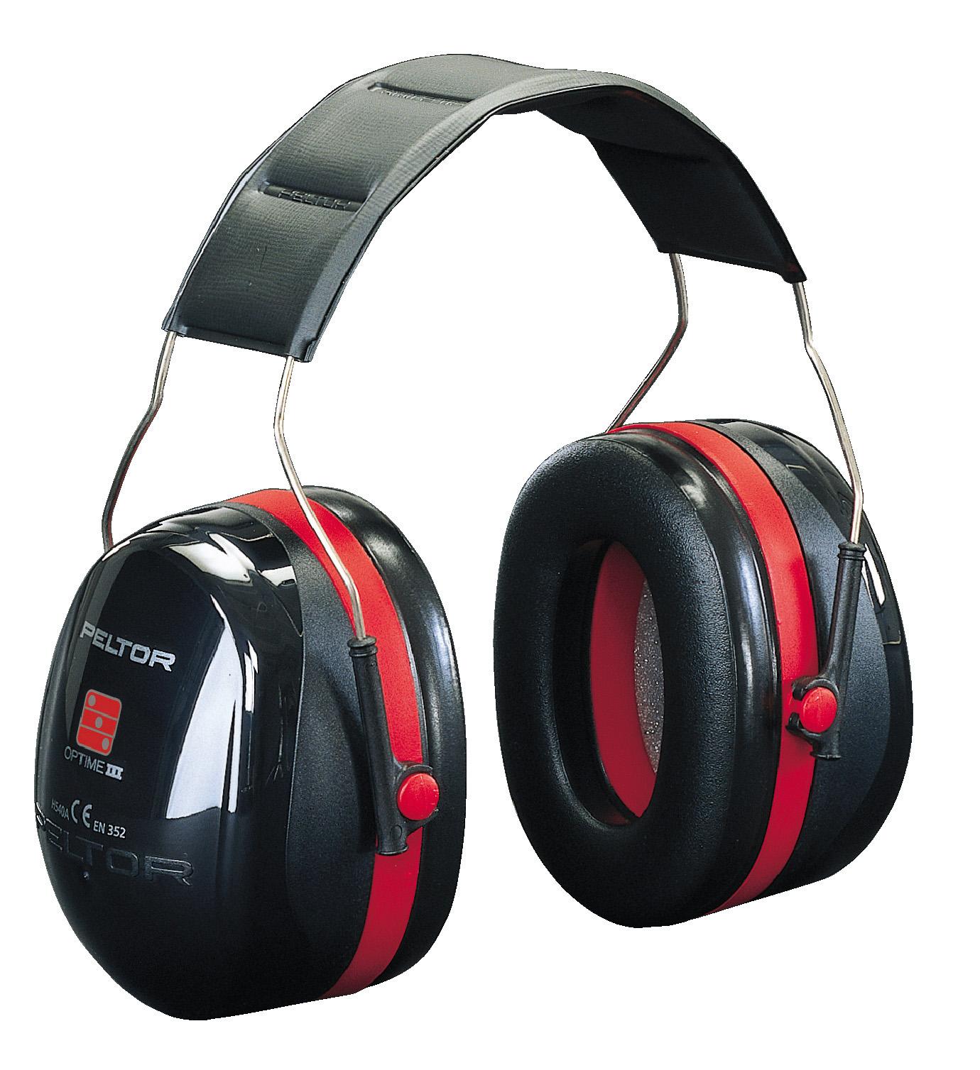 3m peltor optime 3 iii ear defenders muffs - headband h540a or
