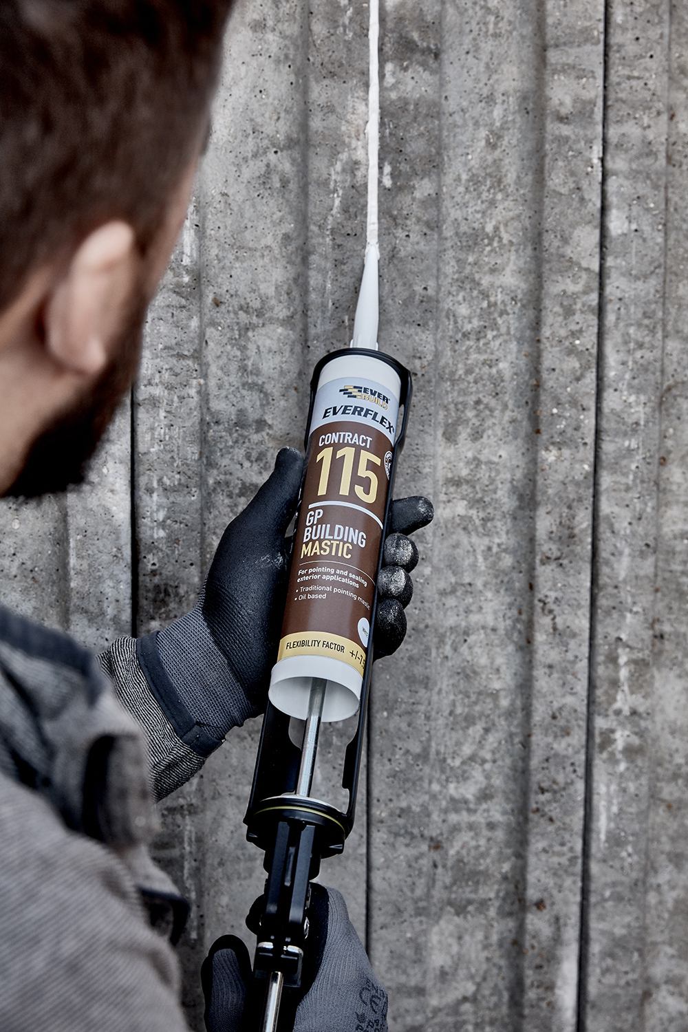 EVERBUILD All colours 115 G.P. Building Mastic Pointing Sealant