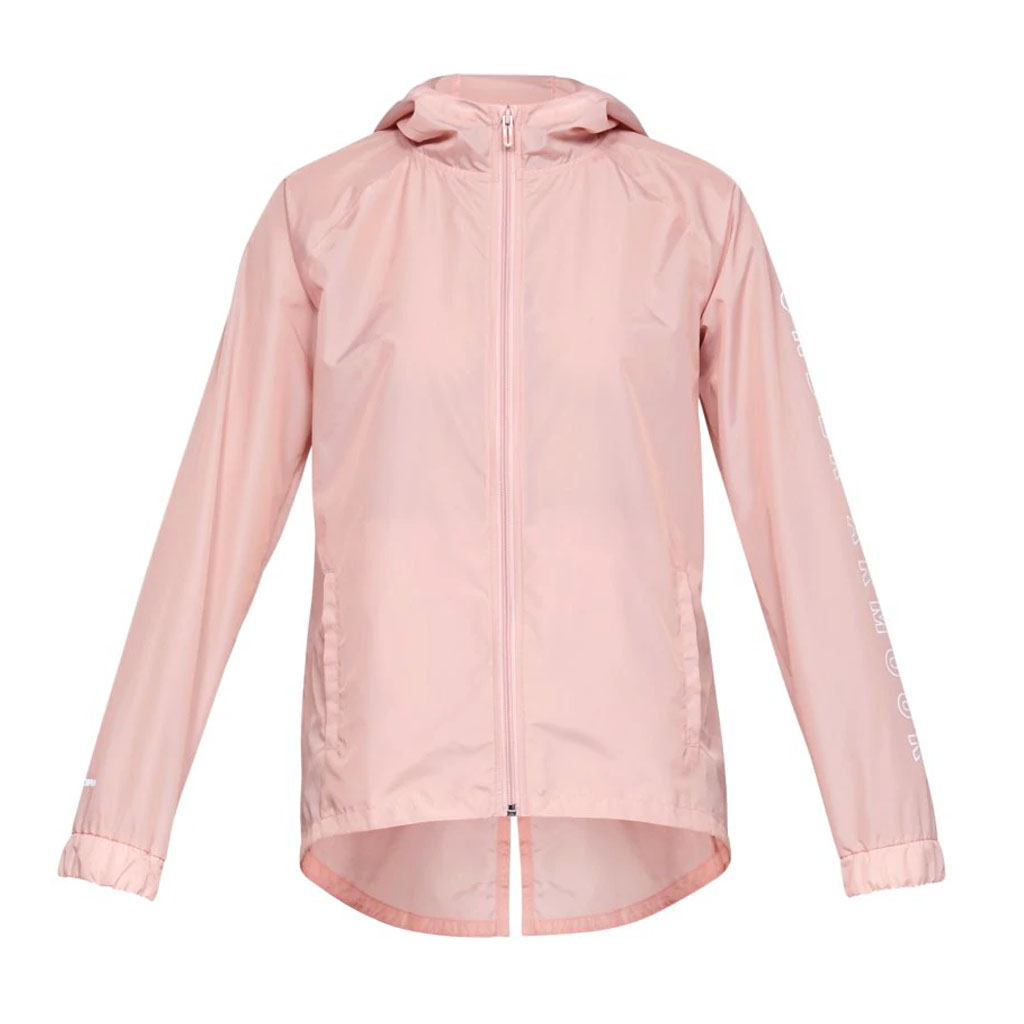 womens pink under armour jacket