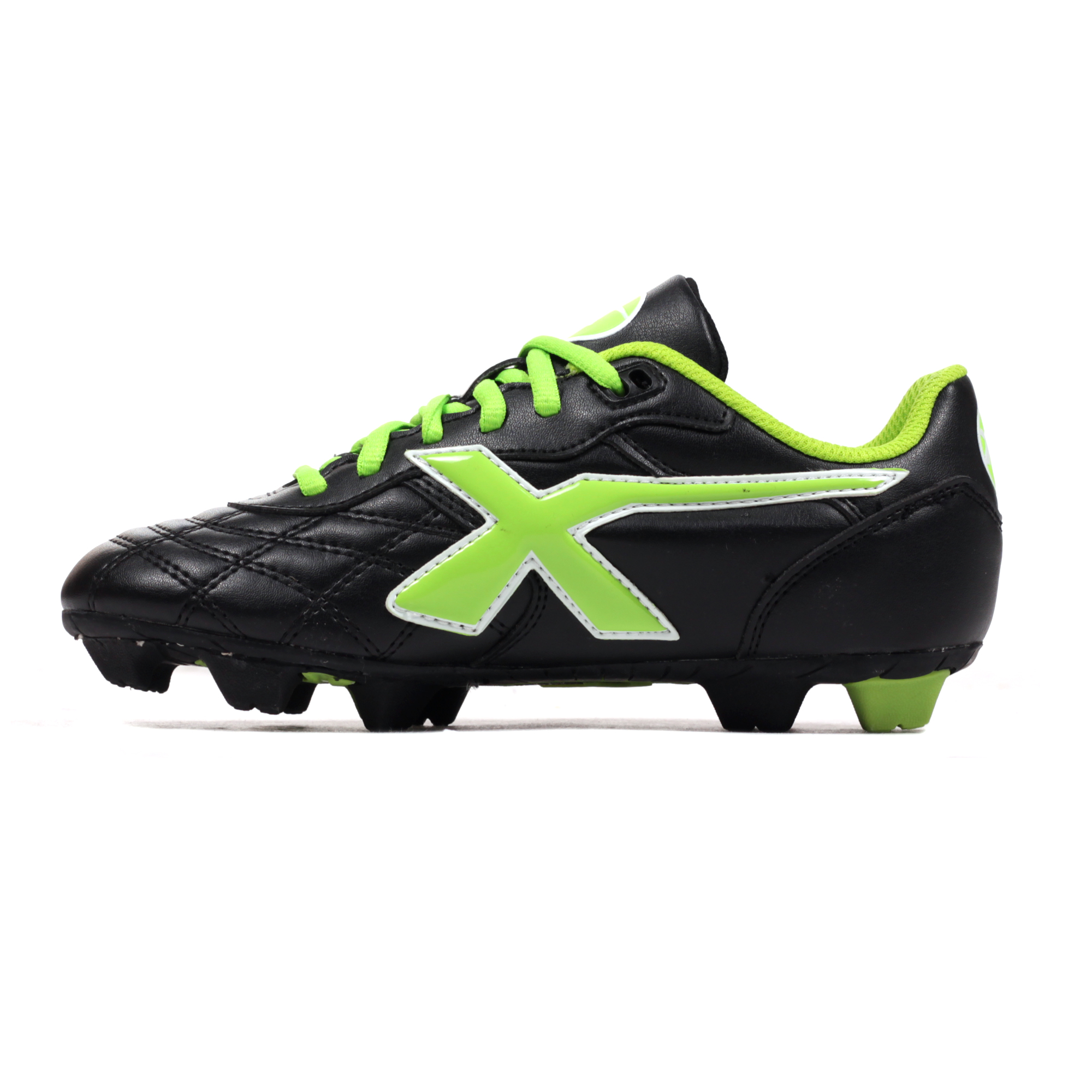 X Blades Young Legend Kids Rugby Boot Shoe Black/ Green eBay