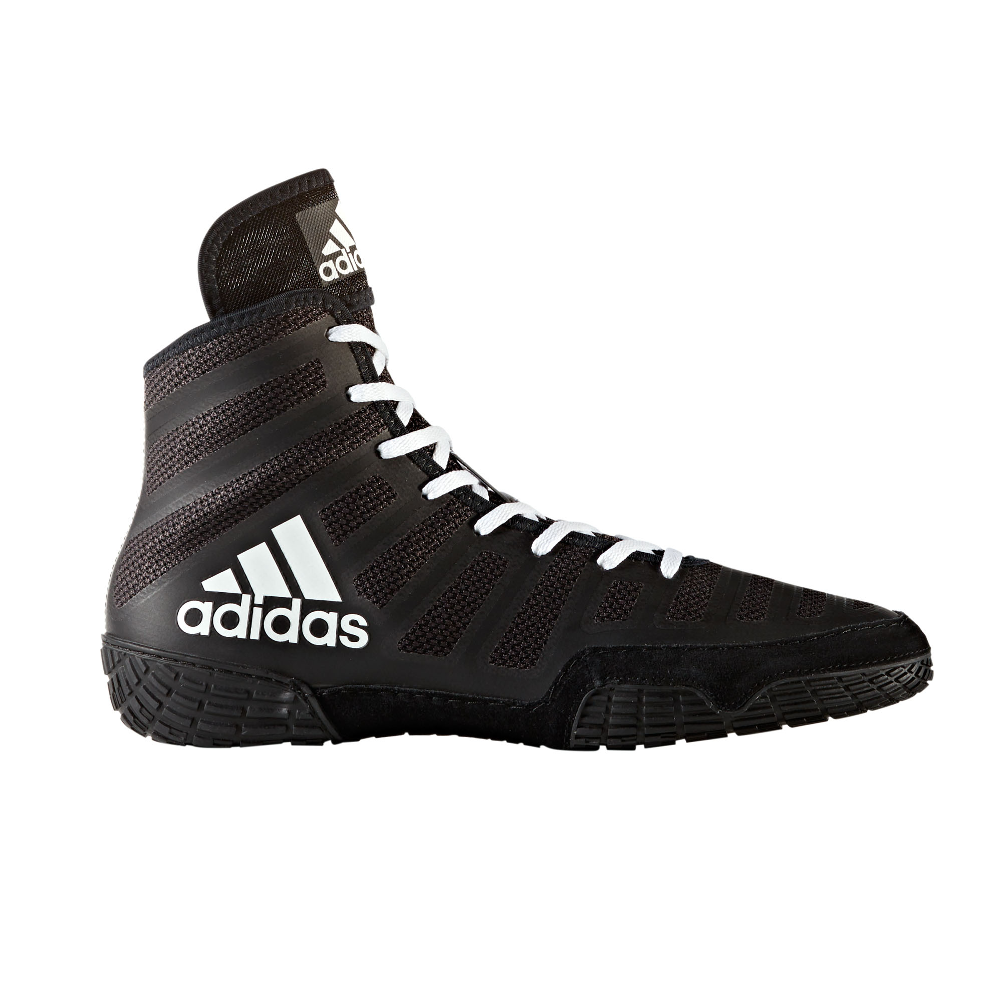 adidas Varner Mens Adult Wrestling Shoe Boot Black - UK 8 | eBay