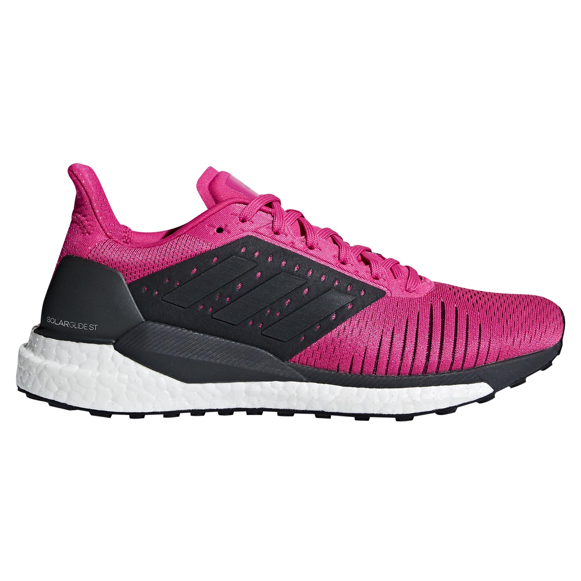 Glide Adidas Femme de Chaussure à noir magenta pied St pour course Solar wzYggIxq1