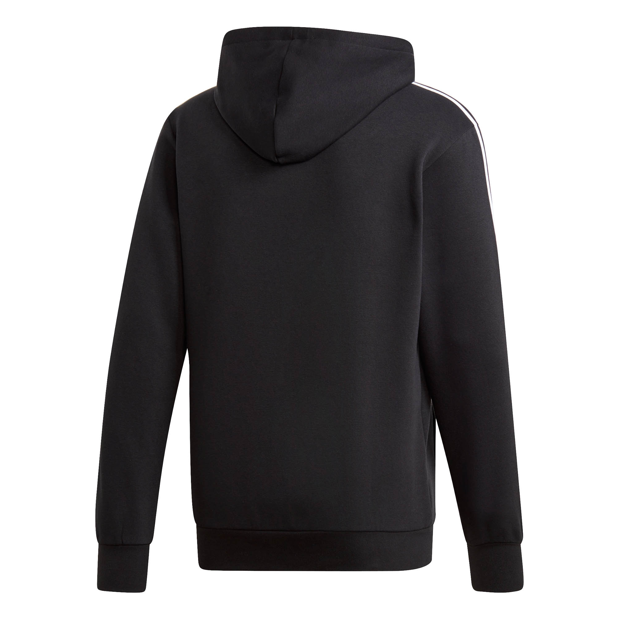 hombre 3 rayas la cabeza para capucha Chaqueta Essential con de negro blanco capucha Adidas con negro sobre 8WRXSF