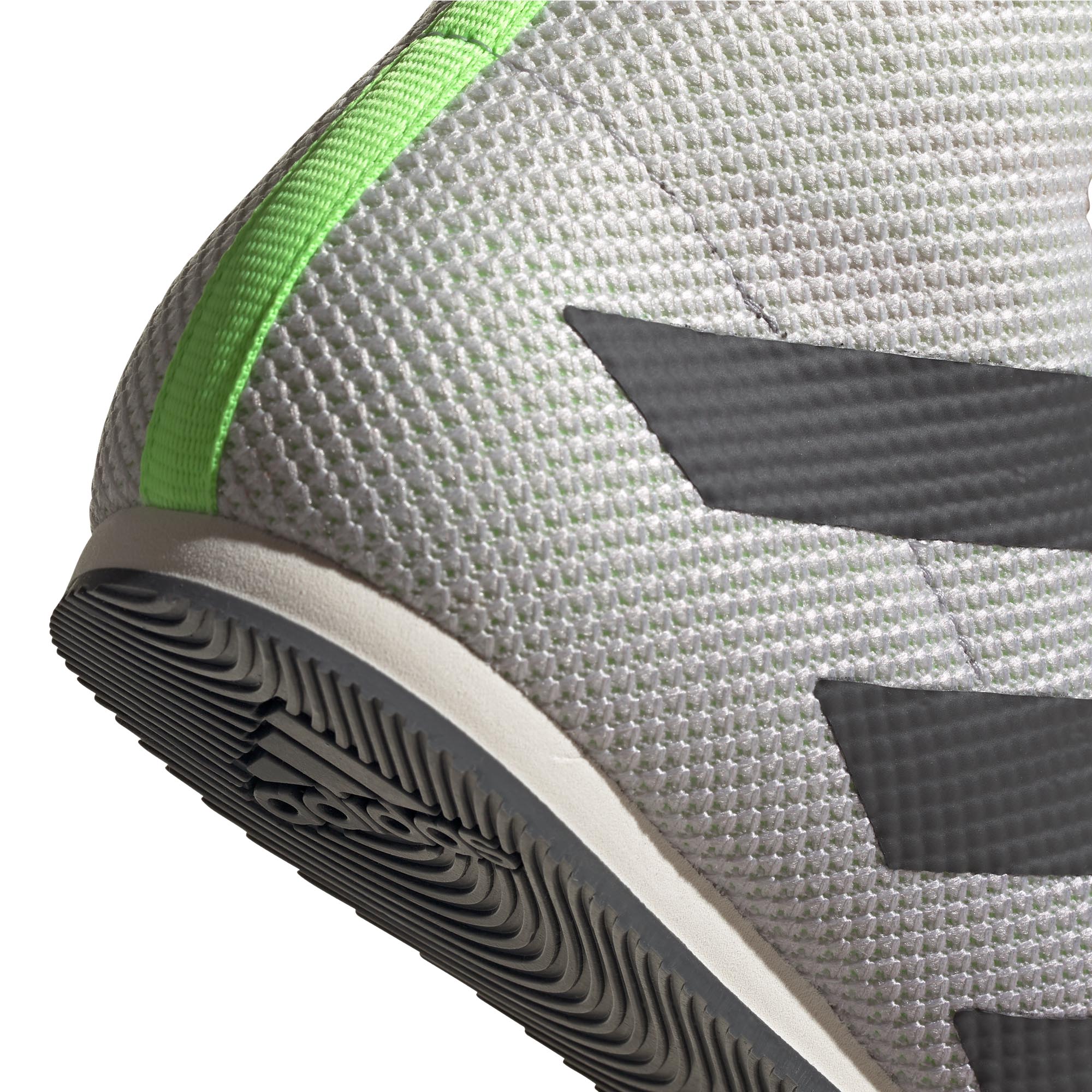 adidas Box Hog 3 Boxing Trainer Shoe Boot White/Grey | eBay