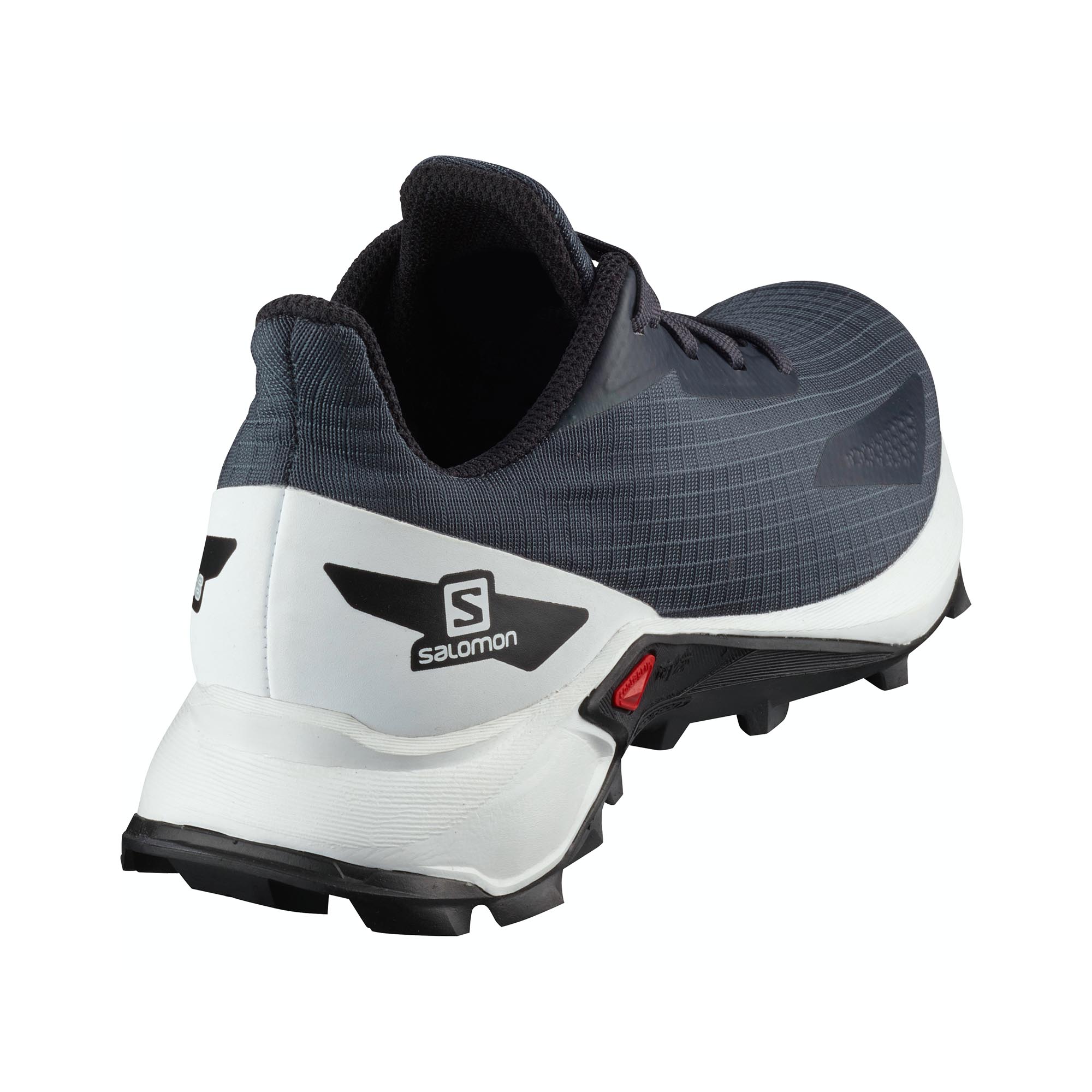 Salomon Alphacross Blast CSWP Junior Run Shoe Dark Denim/Black/Pe