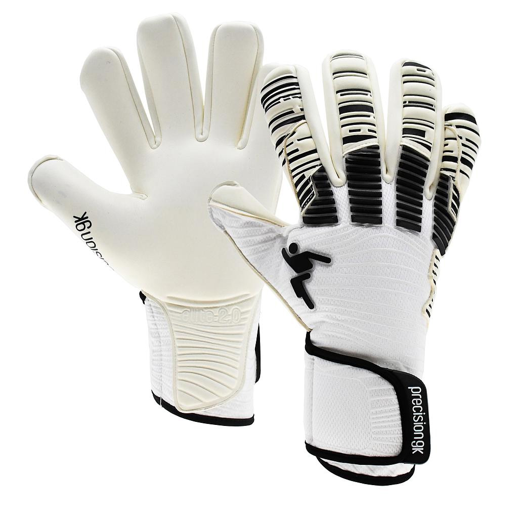 Precision Elite 2.0 Giga Negative Adult Football Goalkeeper Glove White/Black Wyprzedaż, świetne okazje